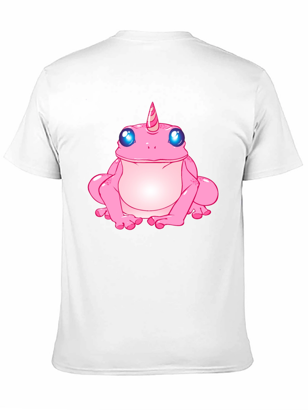 Unicorn Frog Graphic T-Shirt - Black