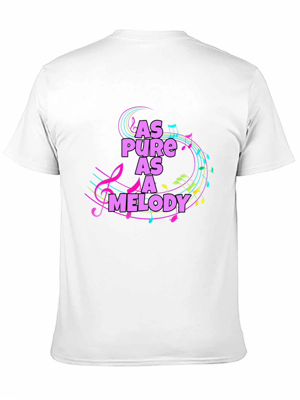 As Pure As A Melody Graphic T-Shirt