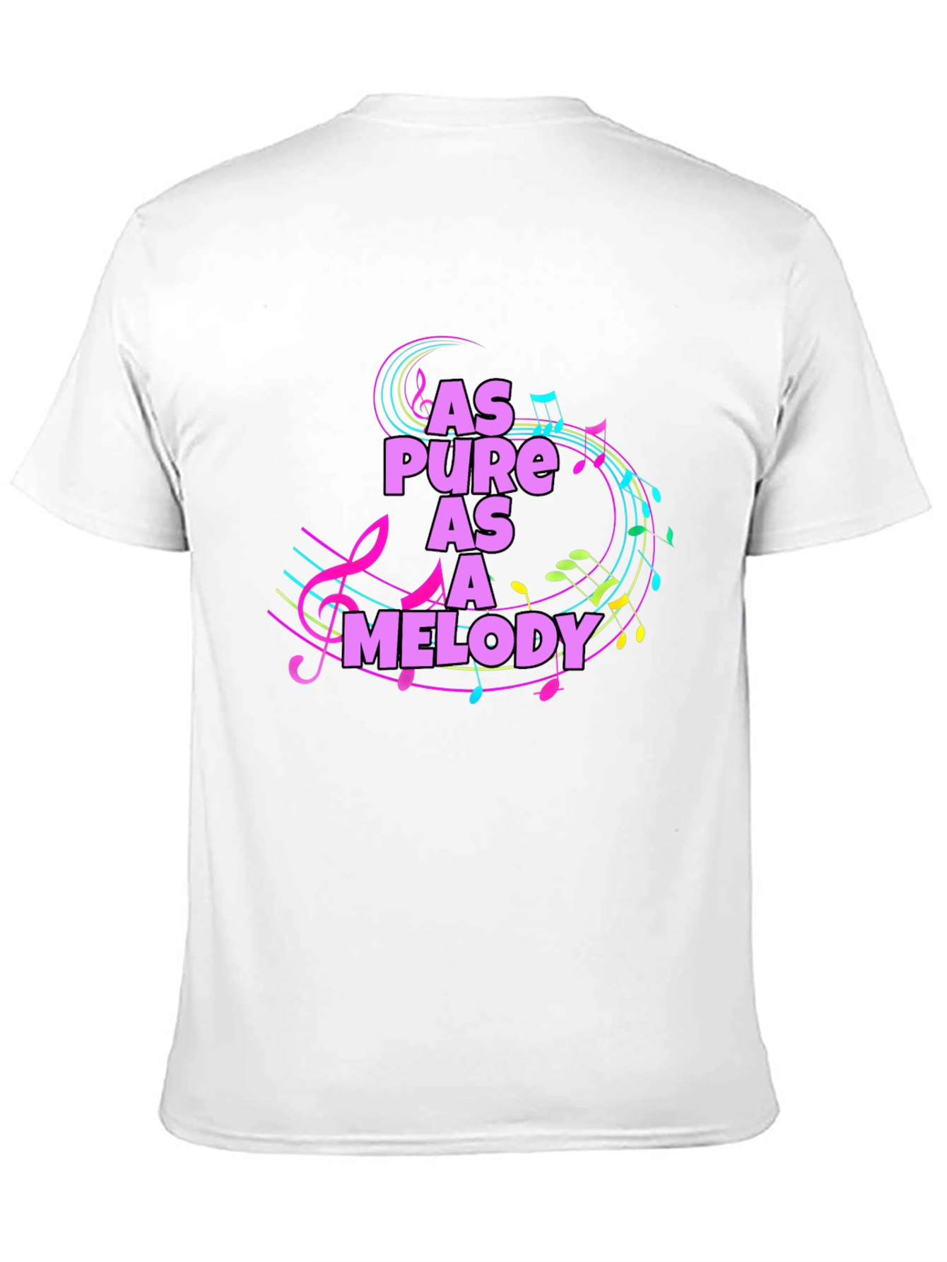 As Pure As A Melody Graphic T-Shirt