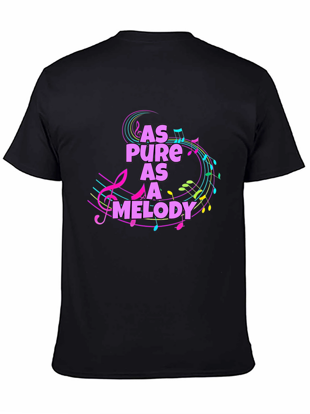 As Pure As A Melody Graphic T-Shirt