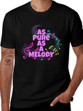 As Pure As A Melody Graphic T-Shirt