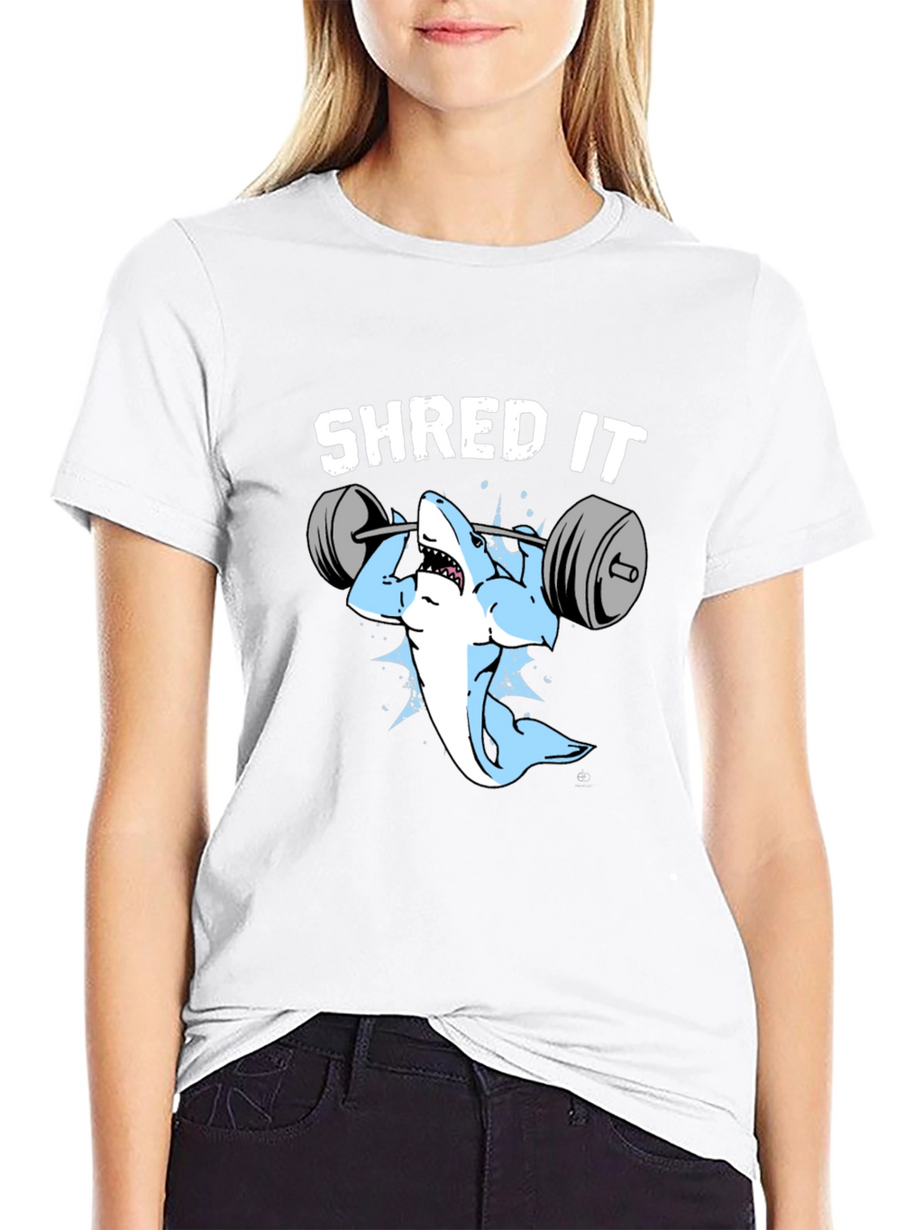 Shred It Shark Gym T-Shirt