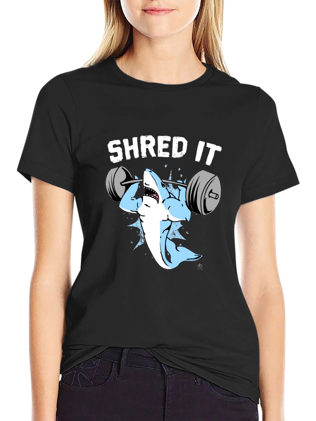 Shred It Shark Gym T-Shirt
