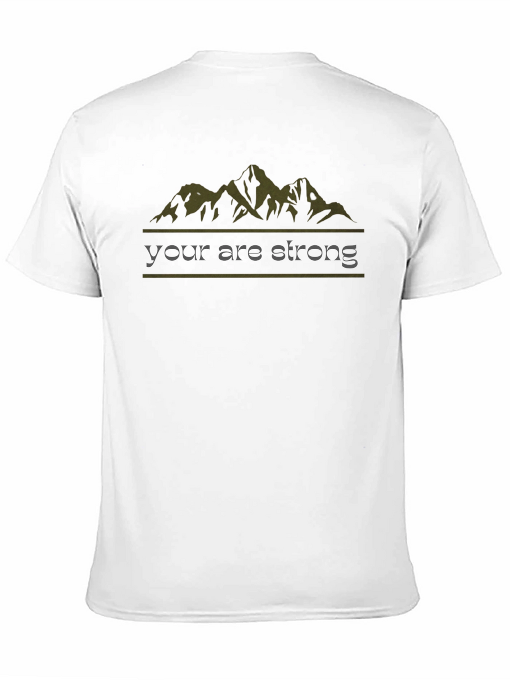 You Are Strong Mountain Graphic Tee