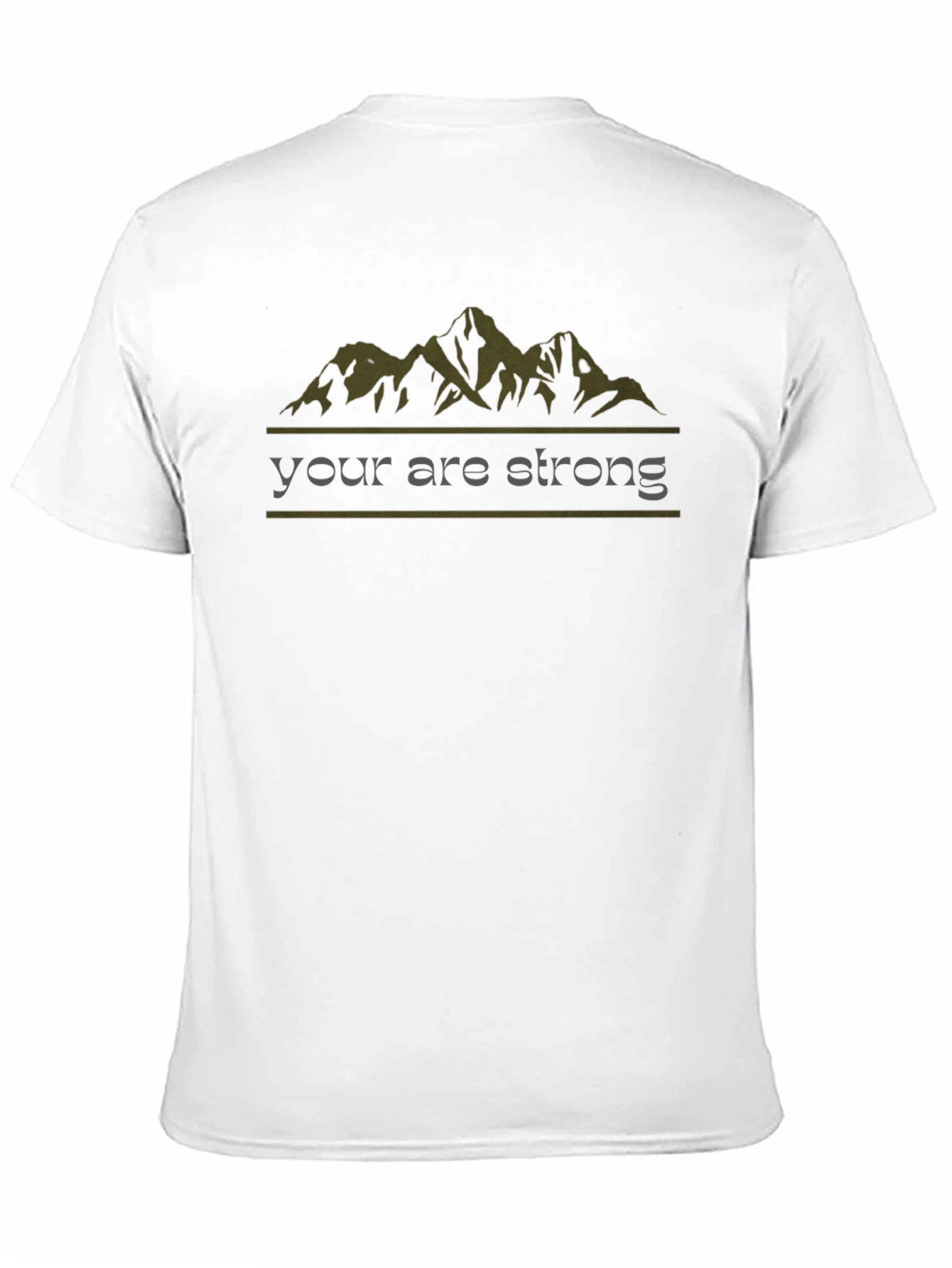 You Are Strong Mountain Graphic Tee