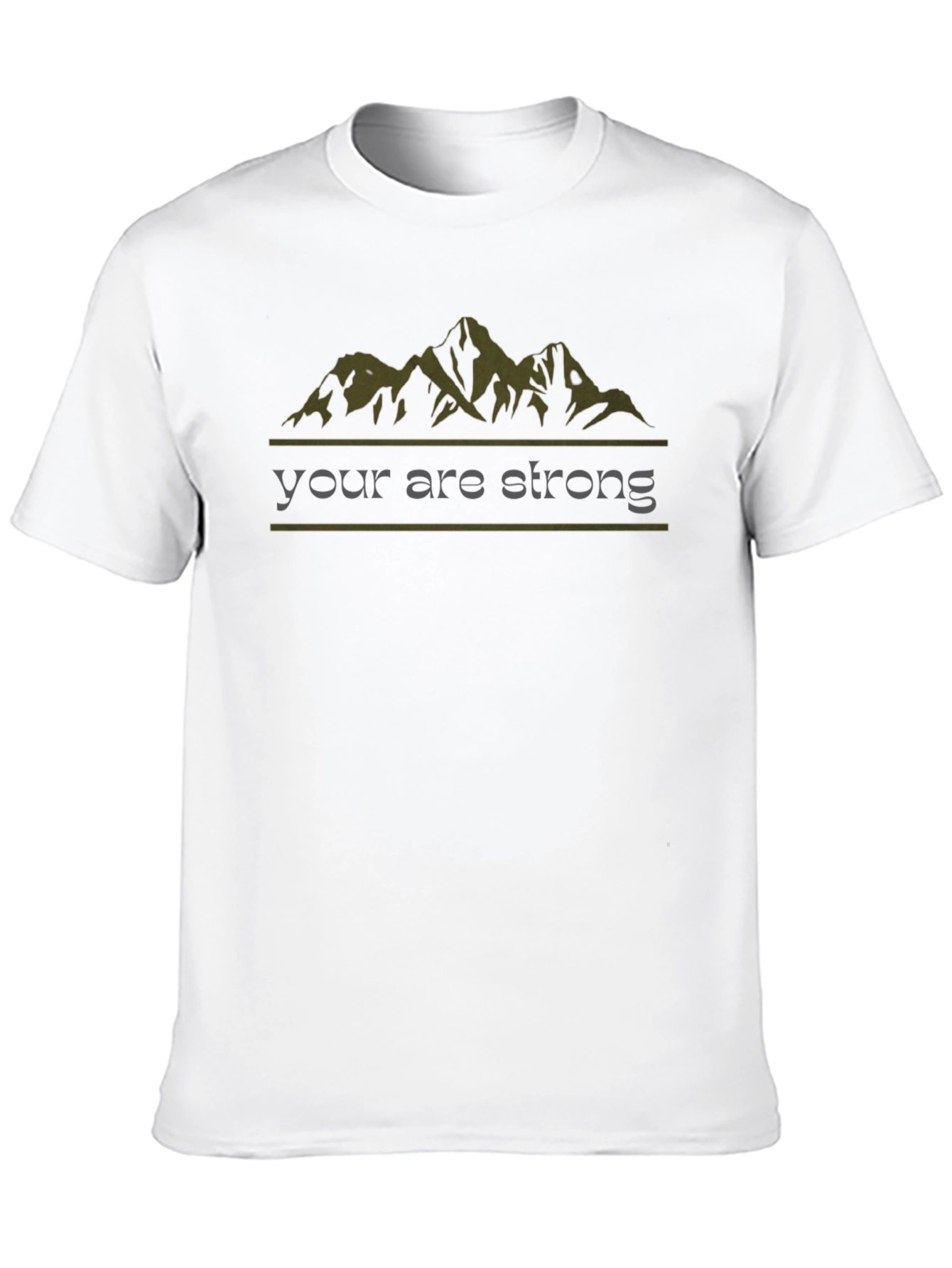 You Are Strong Mountain Graphic Tee