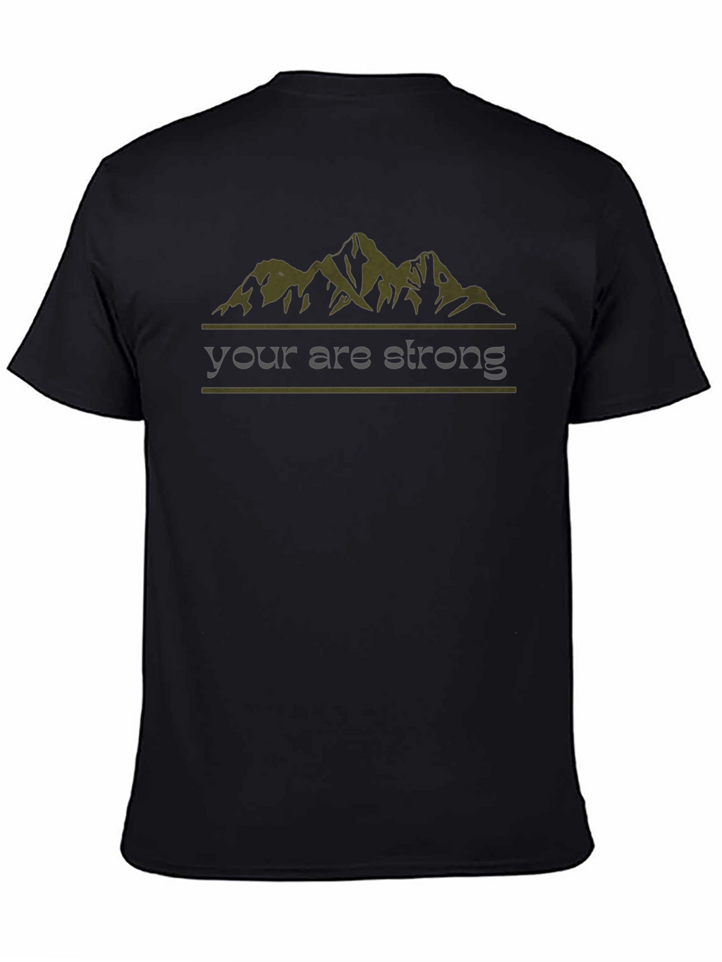 You Are Strong Mountain Graphic Tee