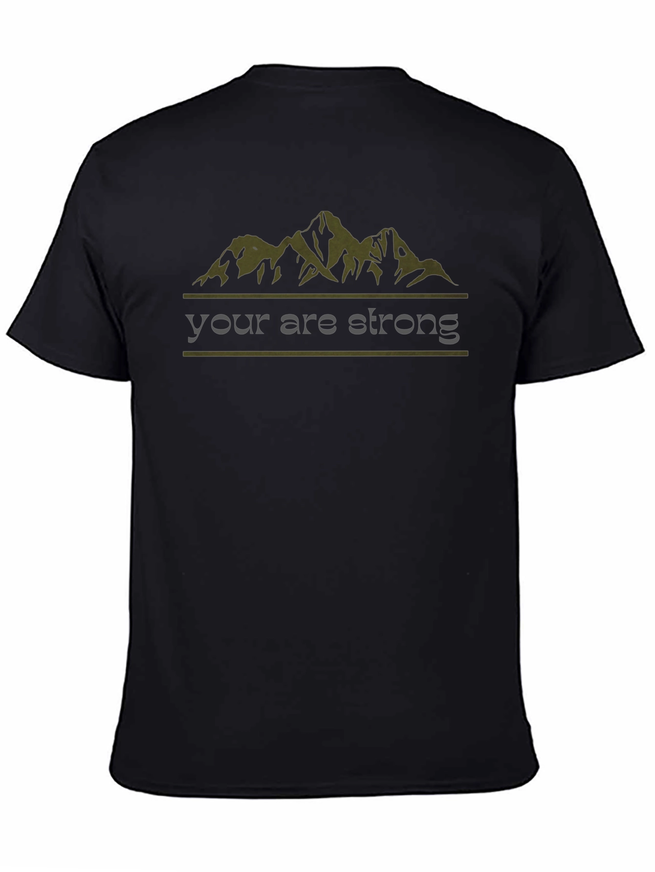 You Are Strong Mountain Graphic Tee