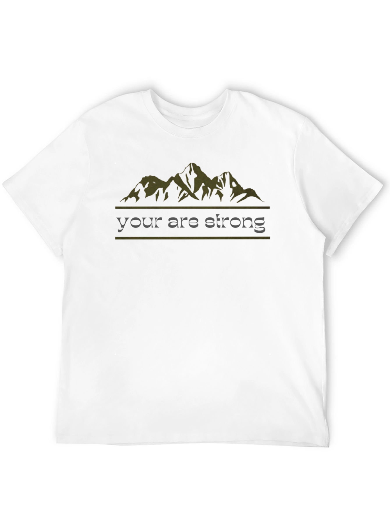 You Are Strong Mountain Graphic Tee