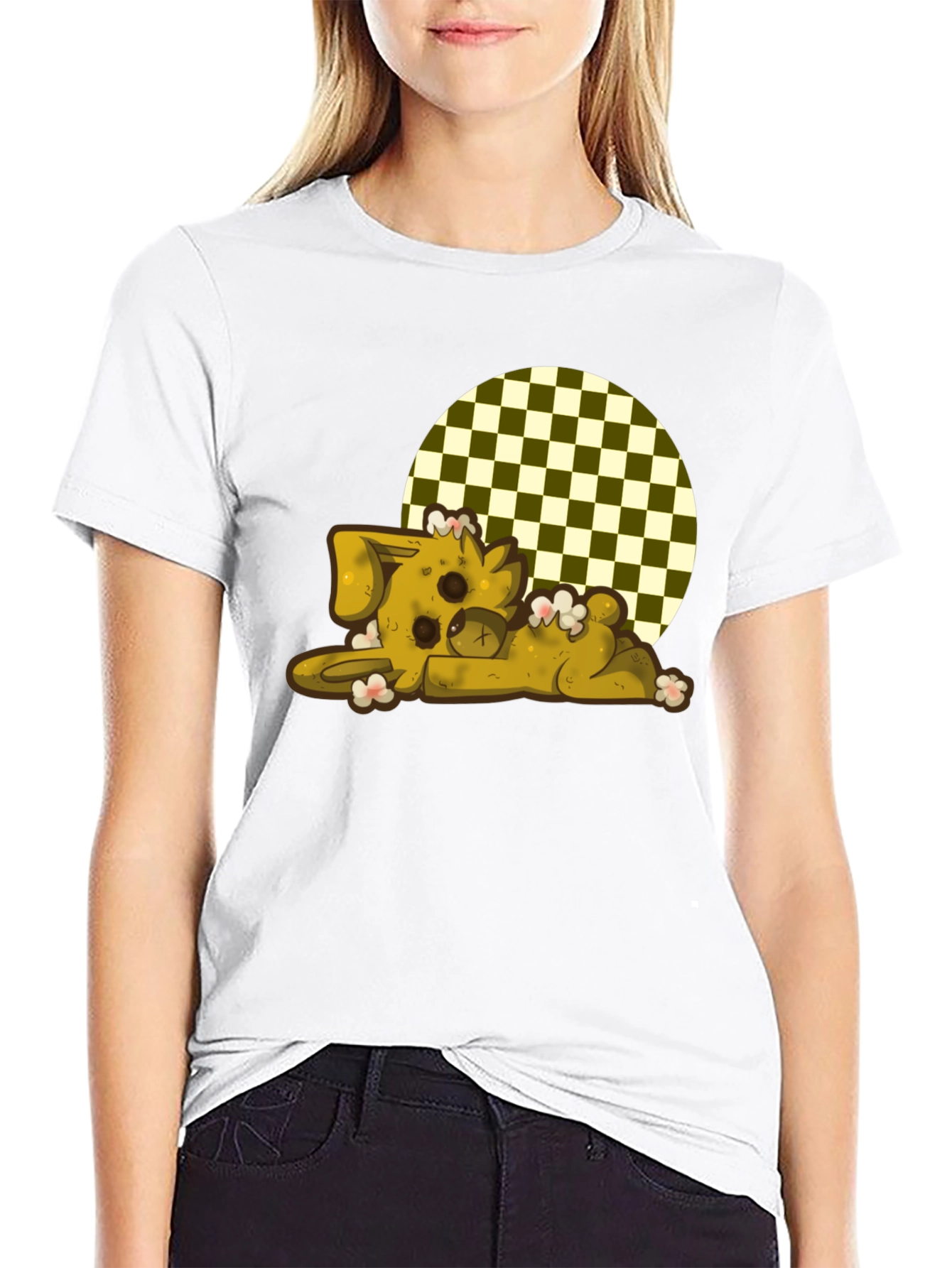 Stuffed Bunny Graphic Tee - Relaxed Fit