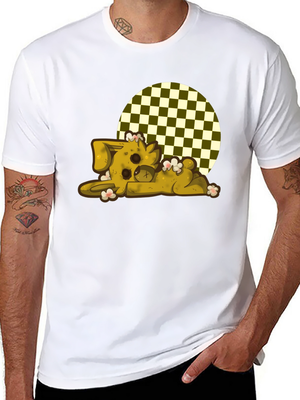 Stuffed Bunny Graphic Tee - Relaxed Fit