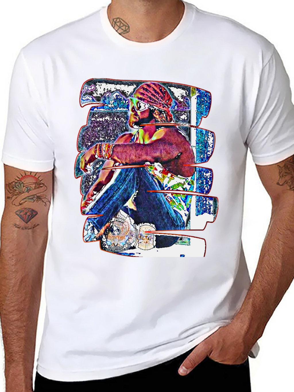 Macho Man Randy Savage Graphic T-Shirt