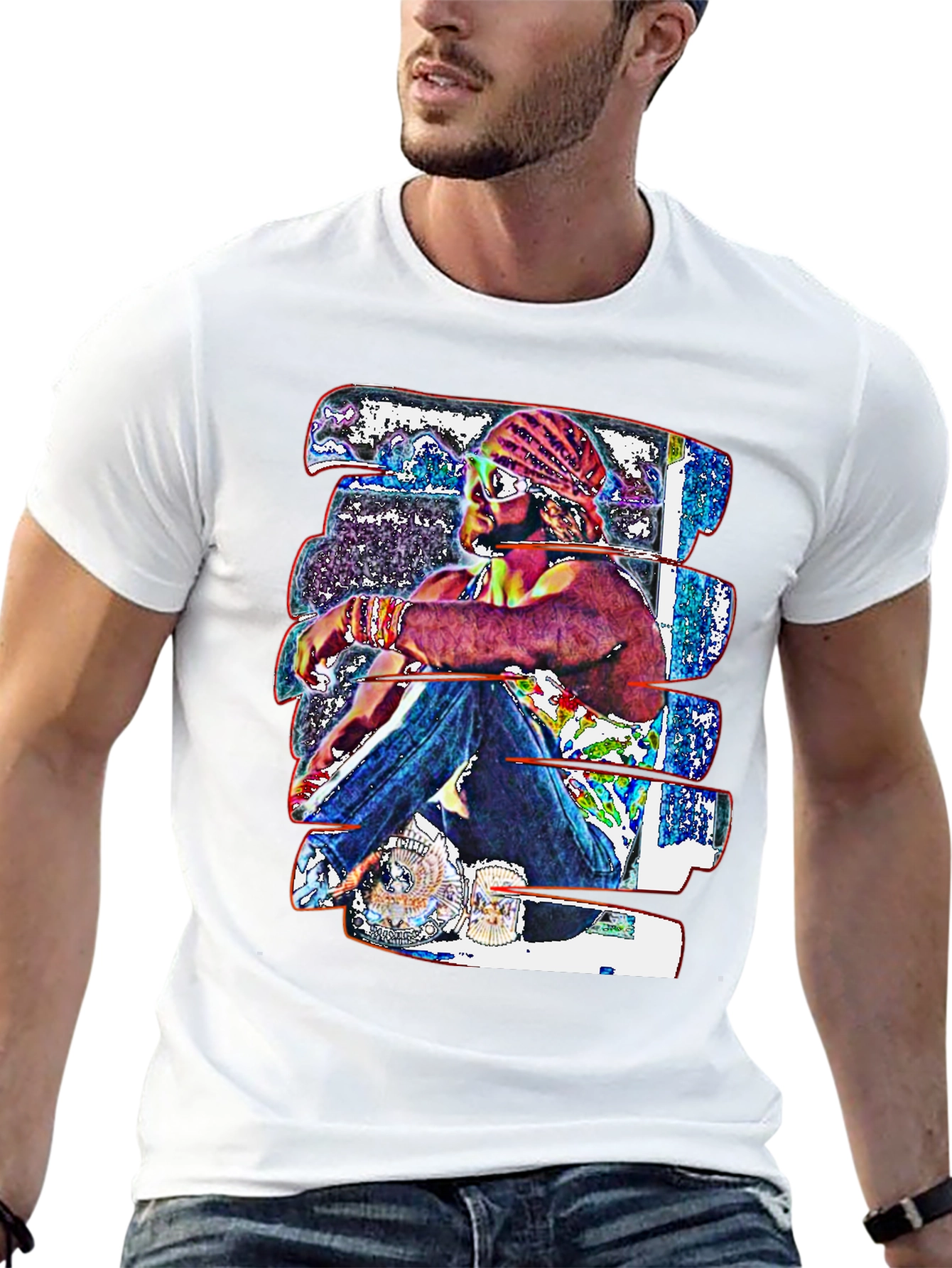 Macho Man Randy Savage Graphic T-Shirt