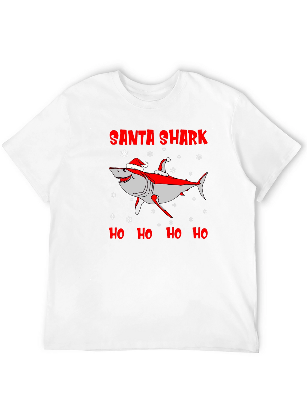 Santa Shark Christmas T-Shirt