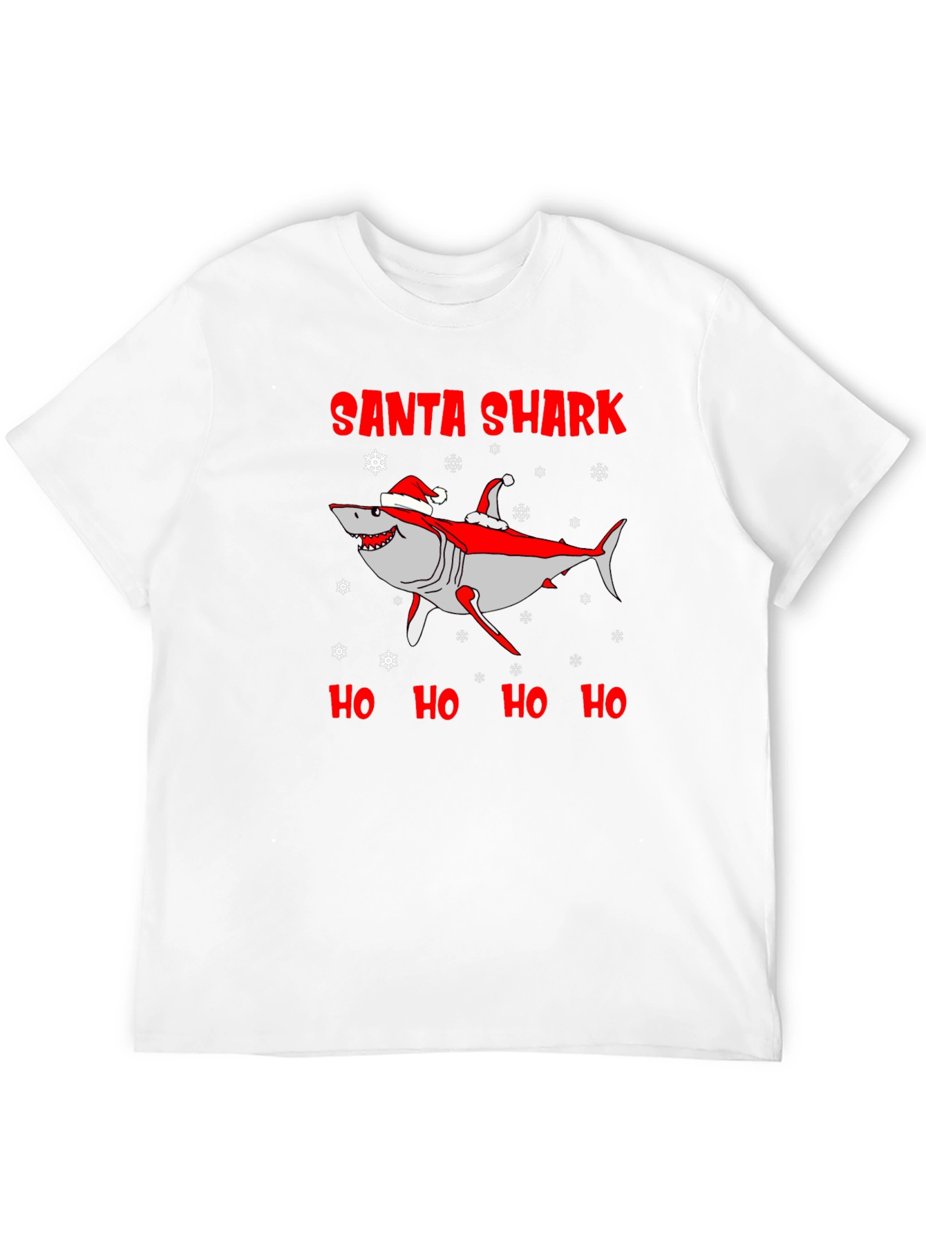 Santa Shark Christmas T-Shirt