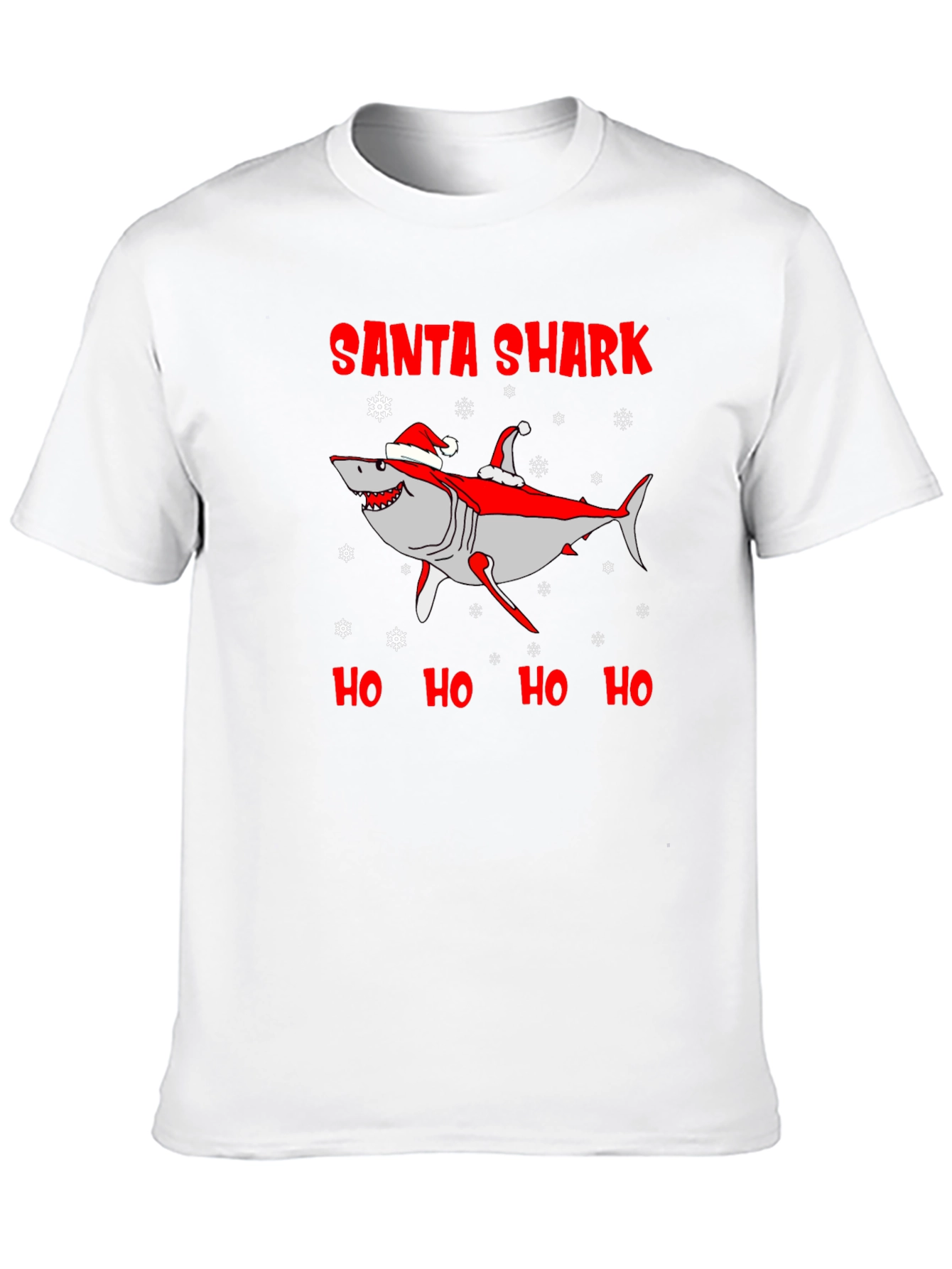 Santa Shark Christmas T-Shirt