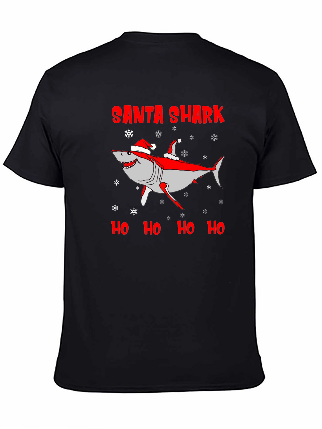 Santa Shark Christmas T-Shirt