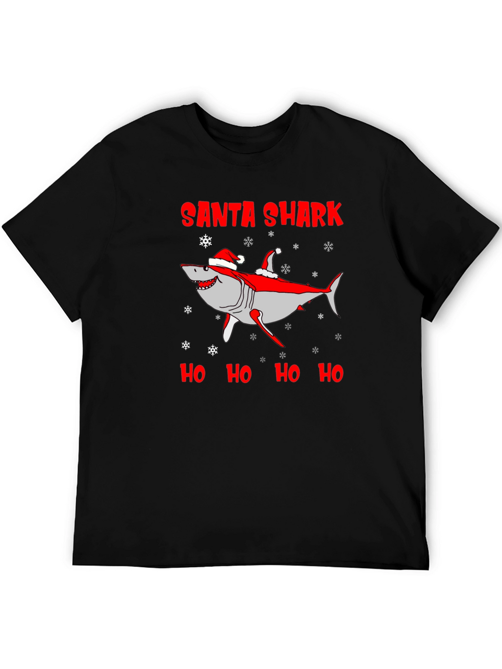 Santa Shark Christmas T-Shirt