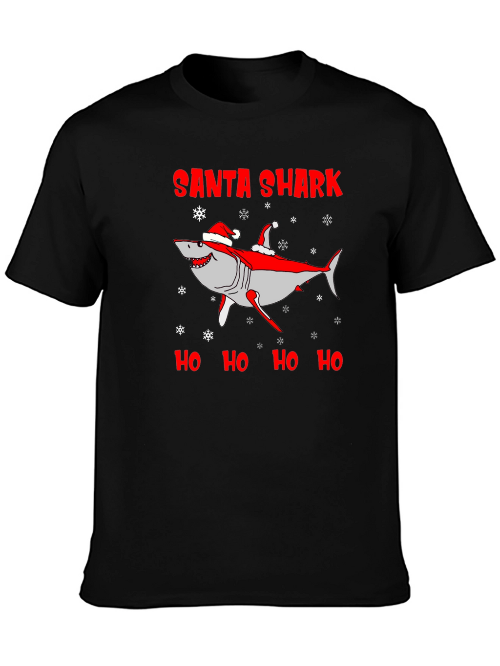 Santa Shark Christmas T-Shirt
