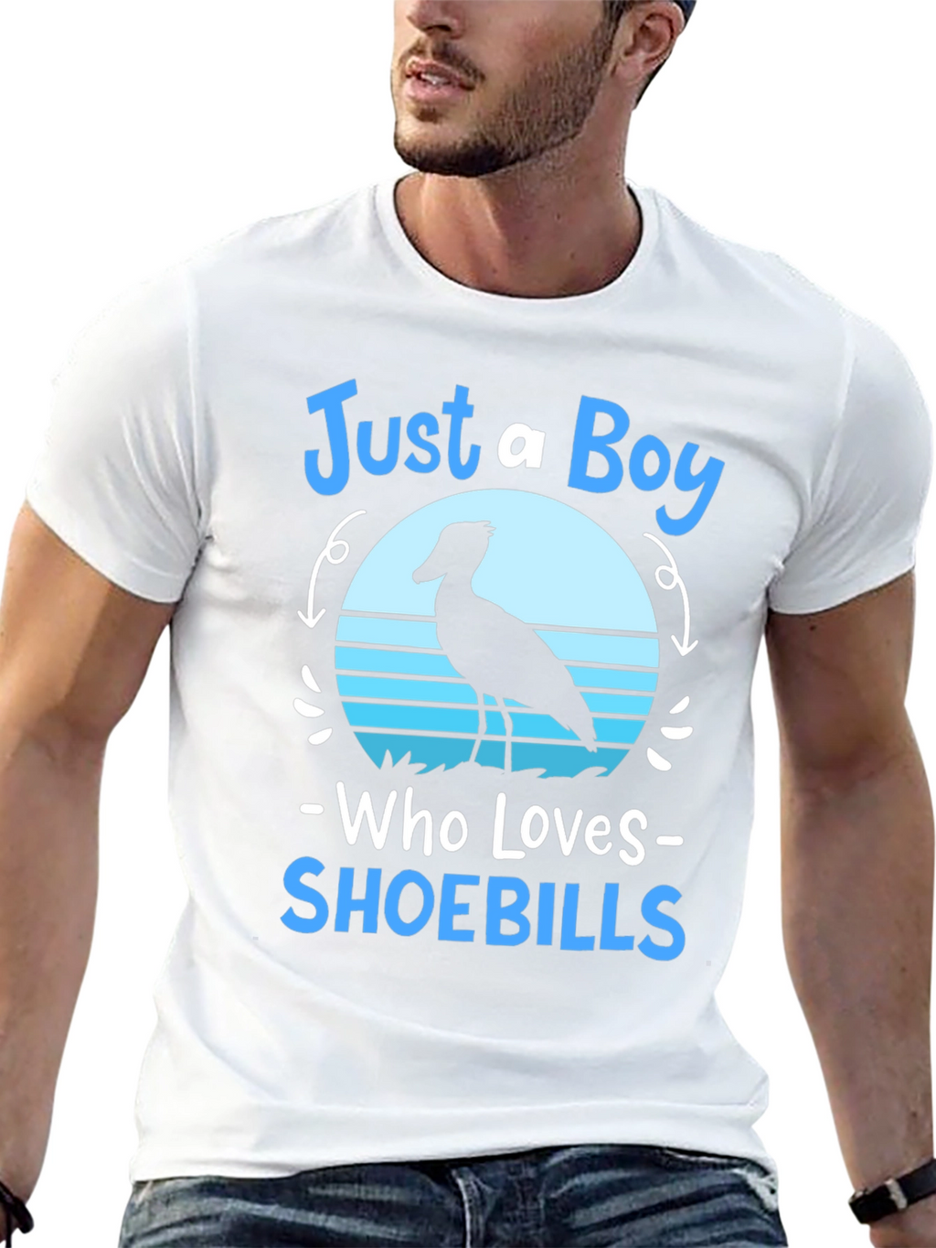Just a Boy Who Loves Shoebills T-Shirt