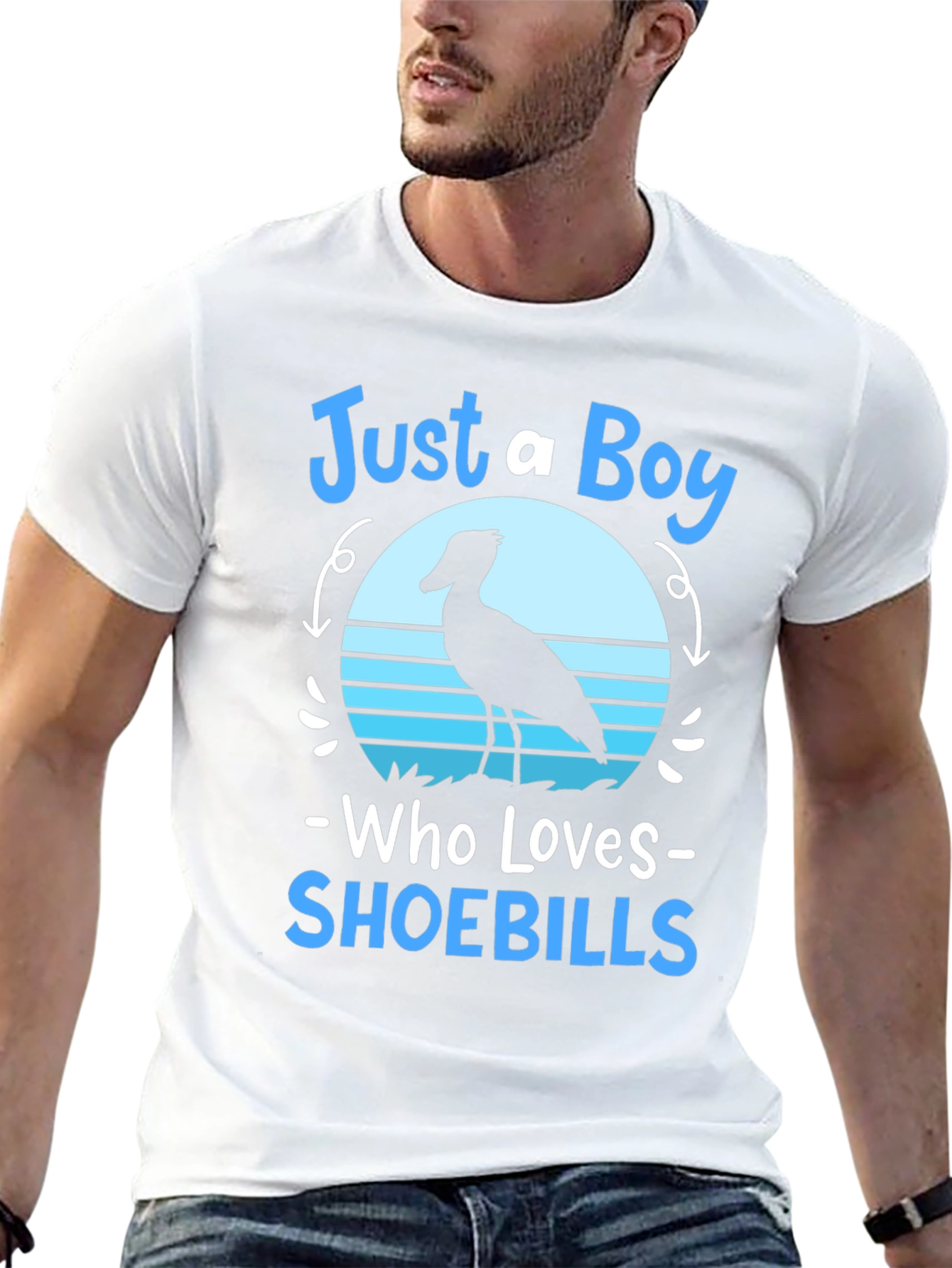 Just a Boy Who Loves Shoebills T-Shirt