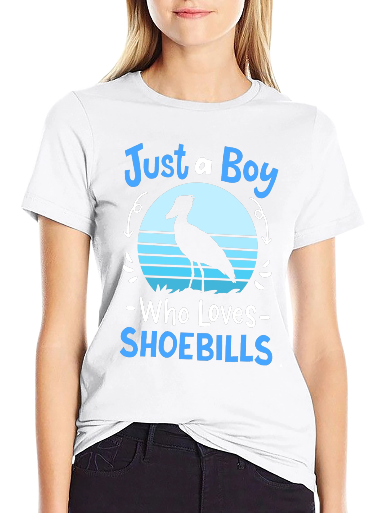 Just a Boy Who Loves Shoebills T-Shirt