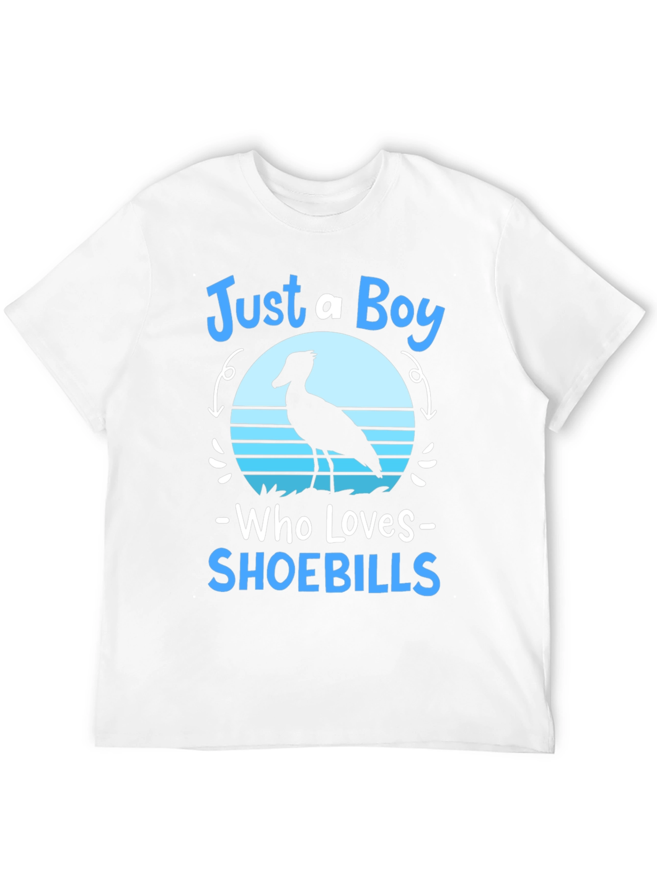Just a Boy Who Loves Shoebills T-Shirt