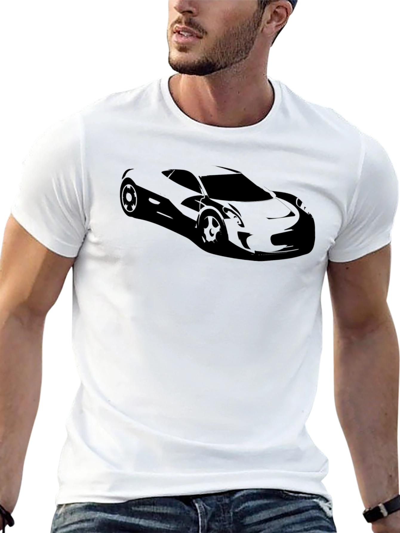 Sleek Car Graphic T-Shirt