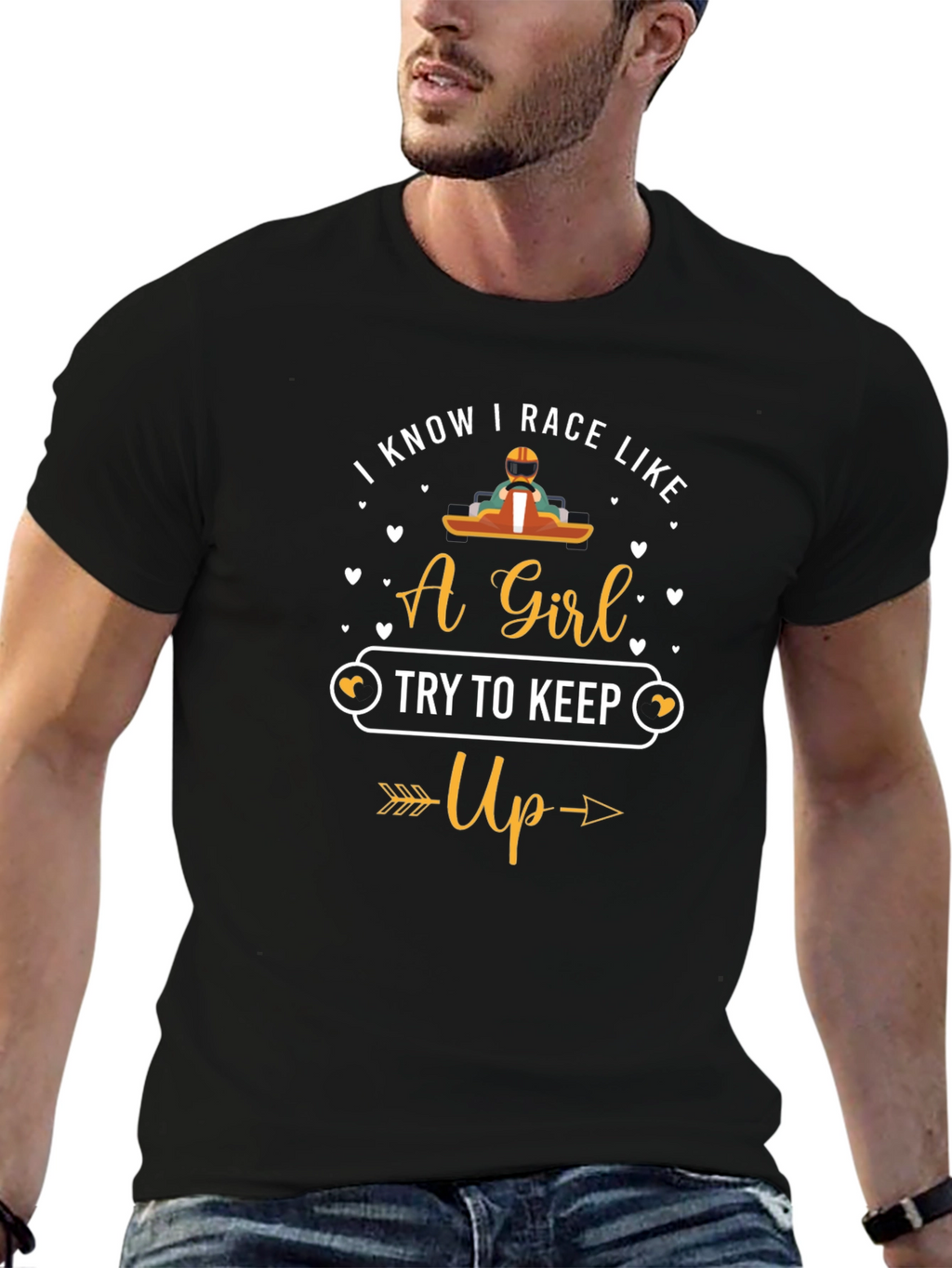 I Know I Race Like A Girl T-Shirt