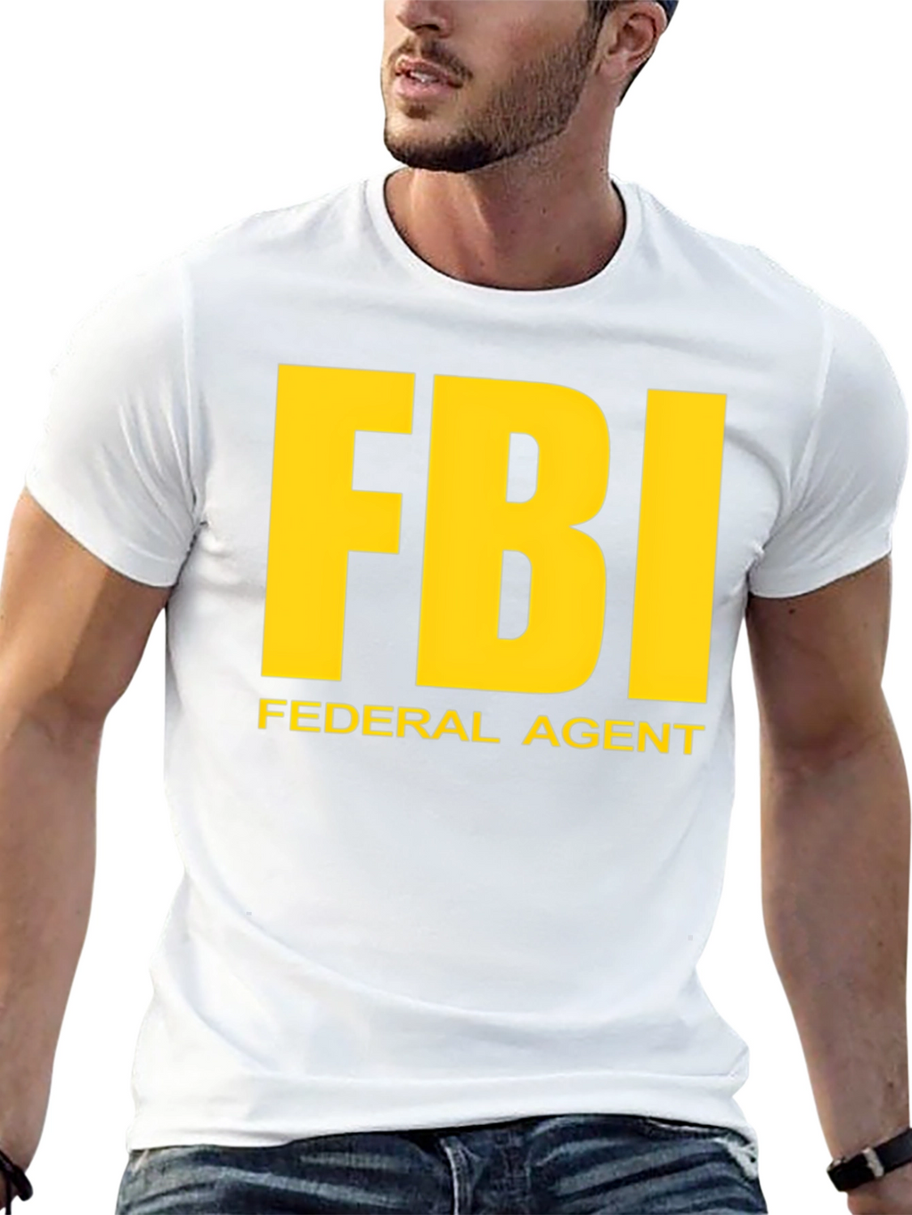 FBI Federal Agent Graphic T-Shirt