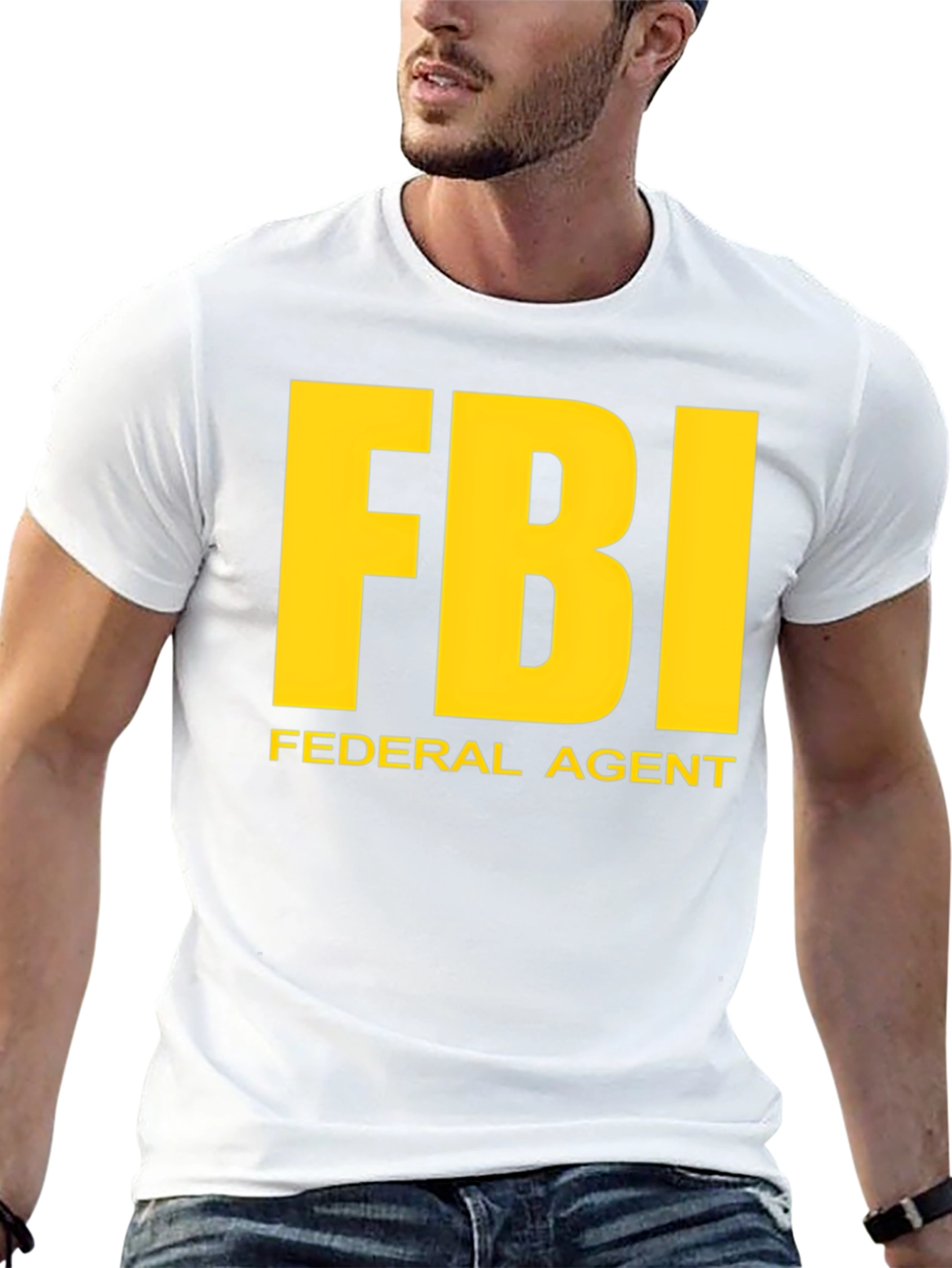 FBI Federal Agent Graphic T-Shirt