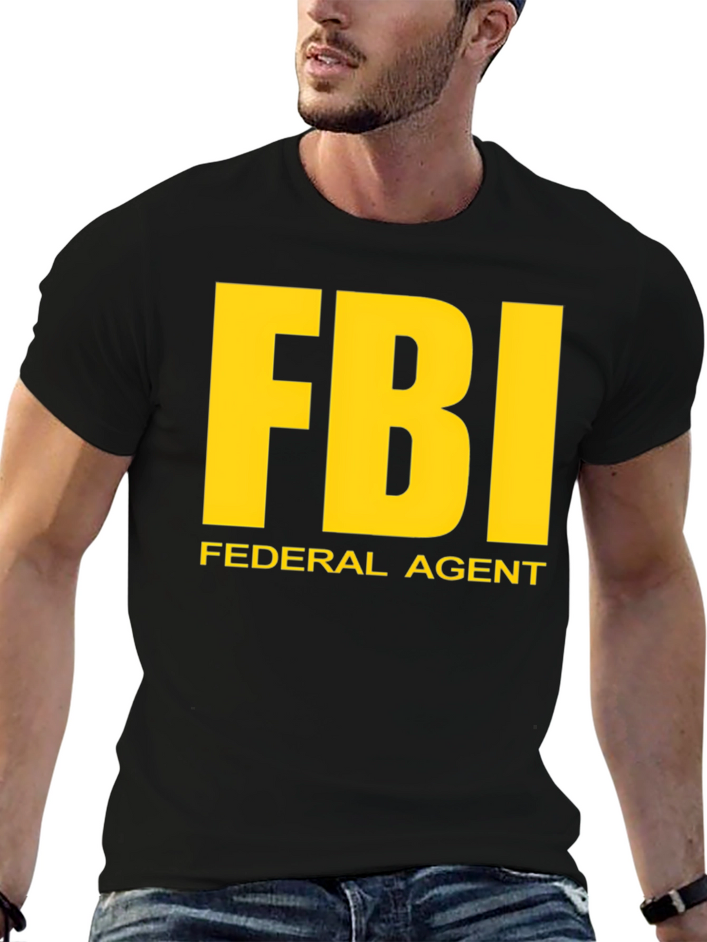 FBI Federal Agent Graphic T-Shirt