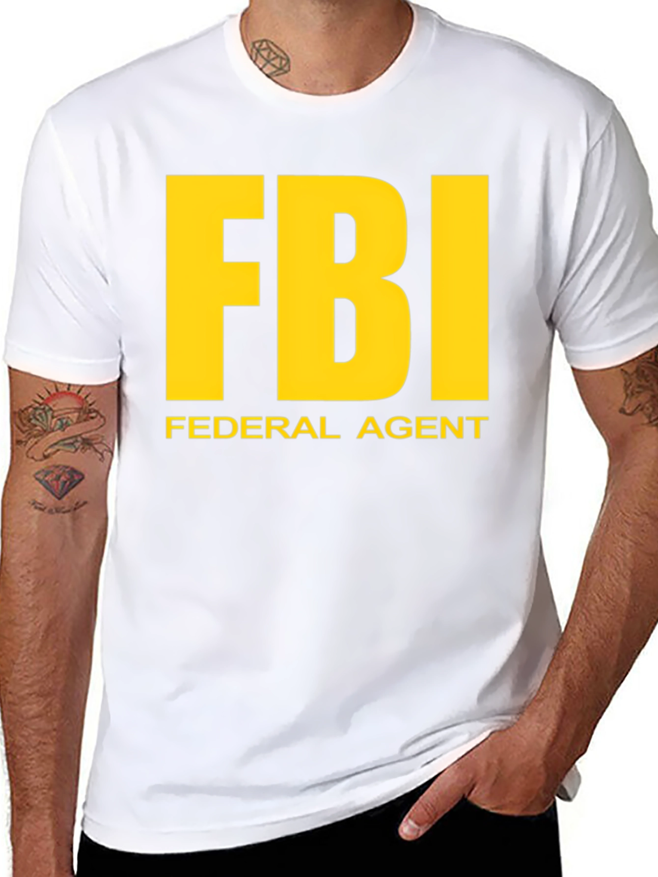 FBI Federal Agent Graphic T-Shirt