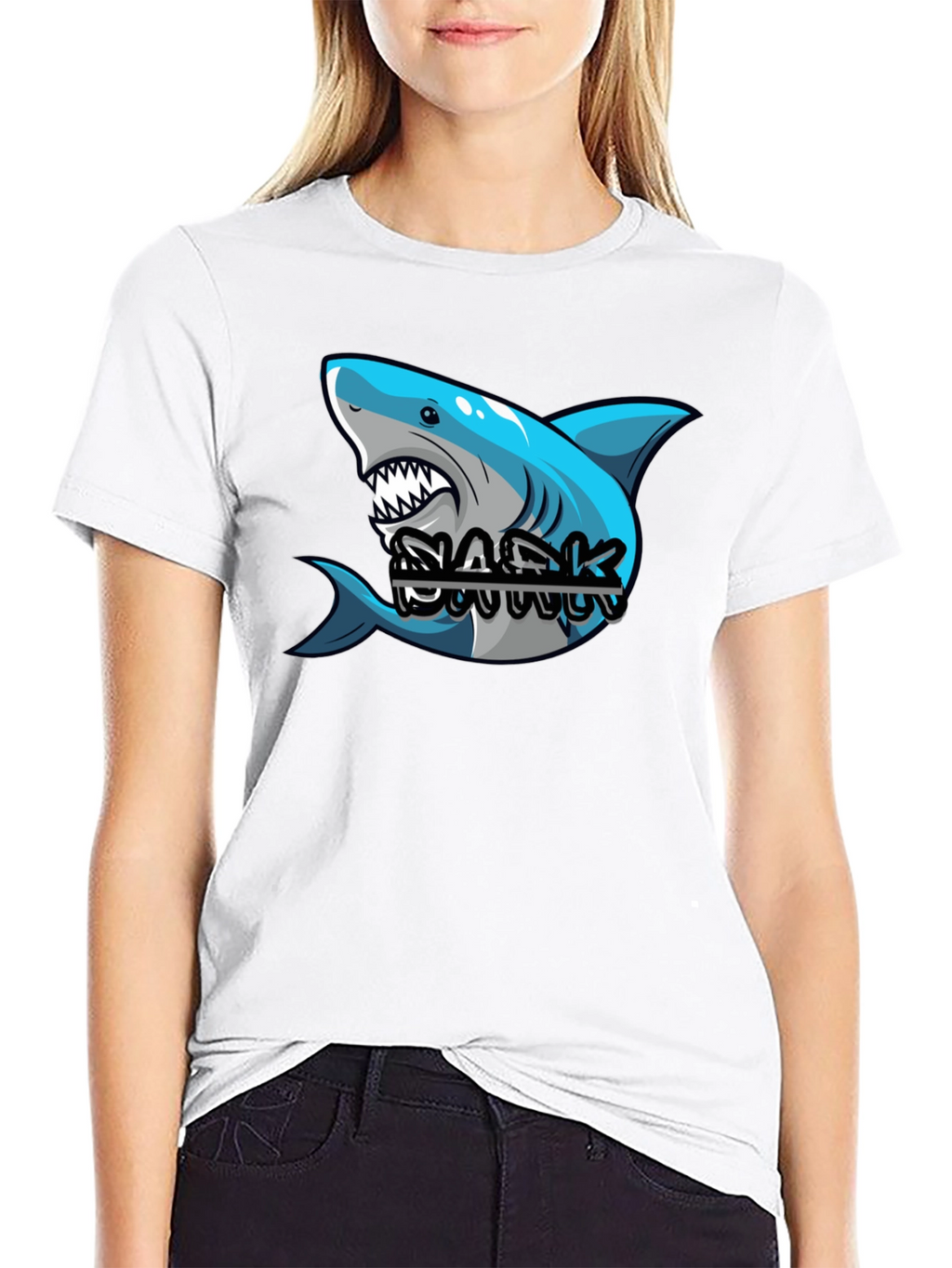 Shark Daddy Graphic Tee - Casual Style