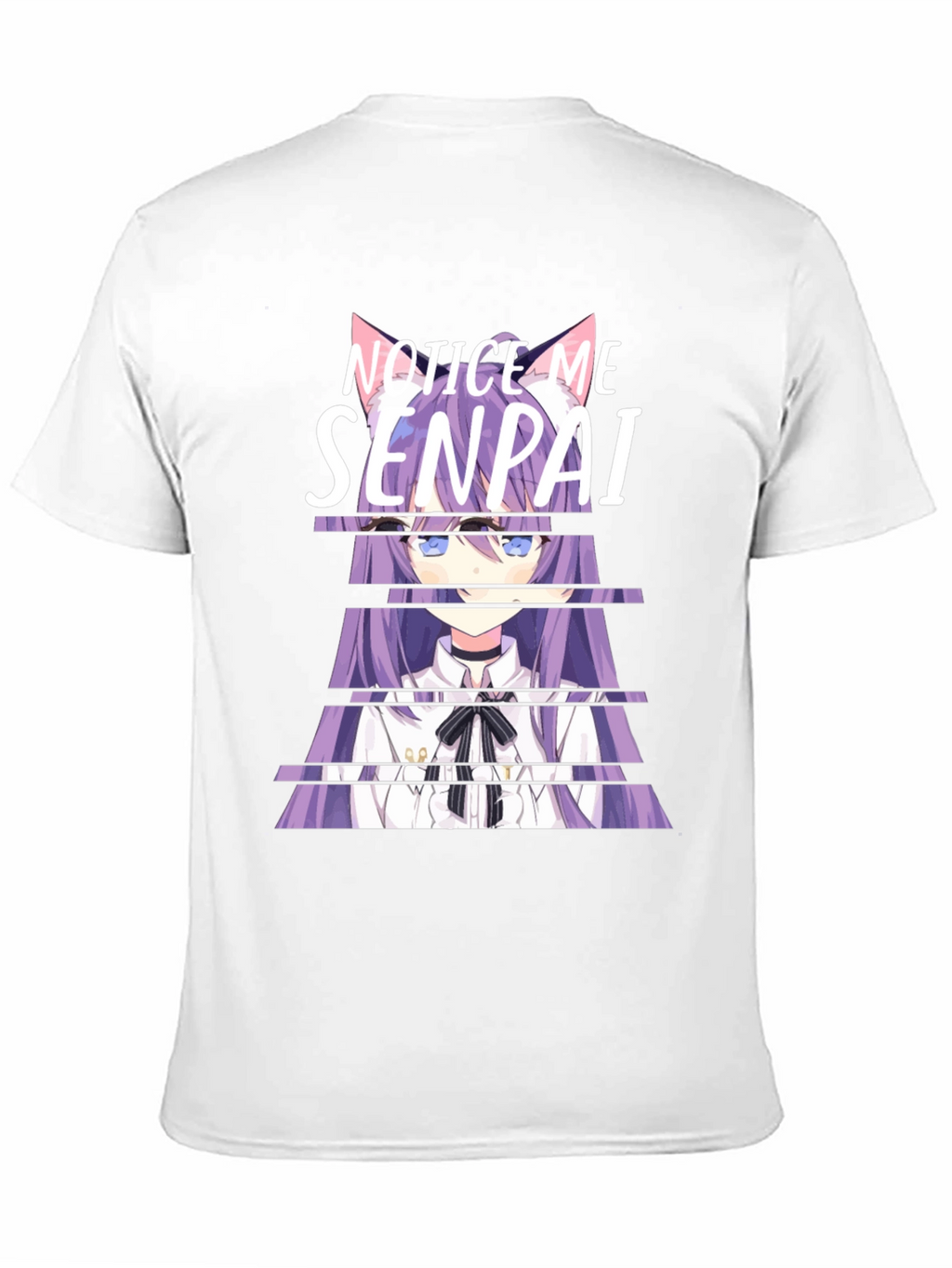Notice Me Senpai Anime Graphic T-Shirt