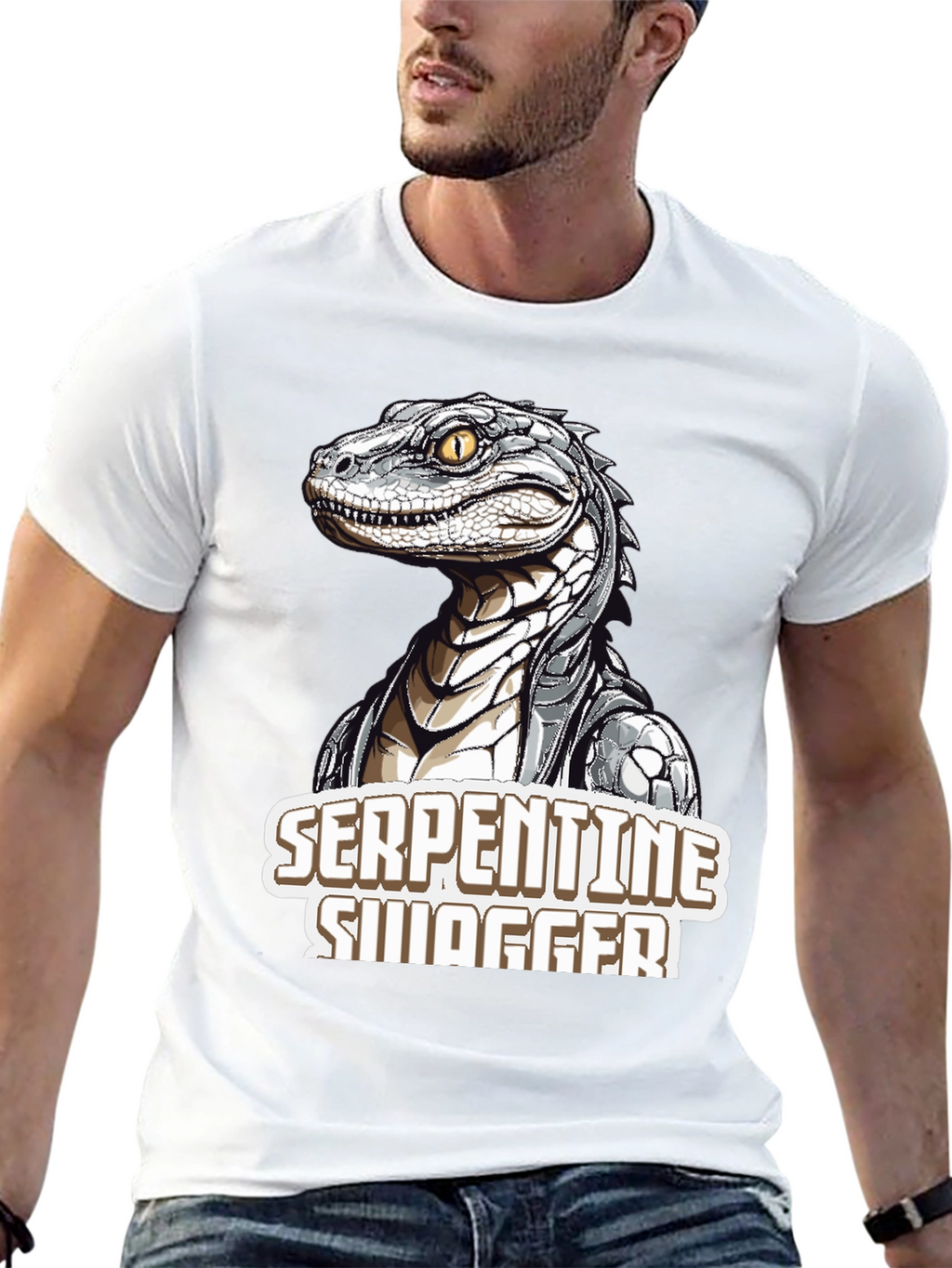 Serpentine Swagger Graphic T-Shirt