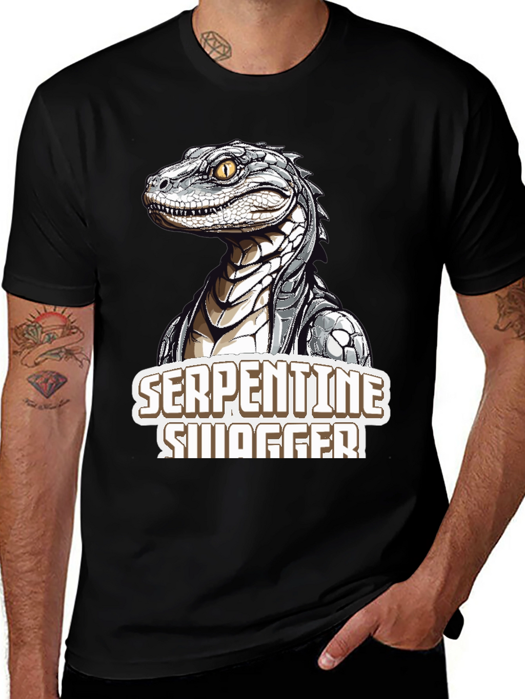 Serpentine Swagger Graphic T-Shirt