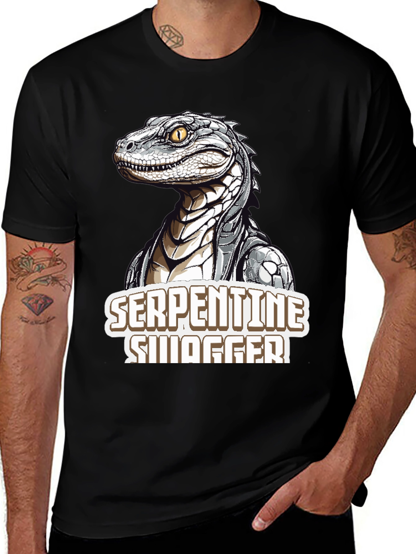 Serpentine Swagger Graphic T-Shirt