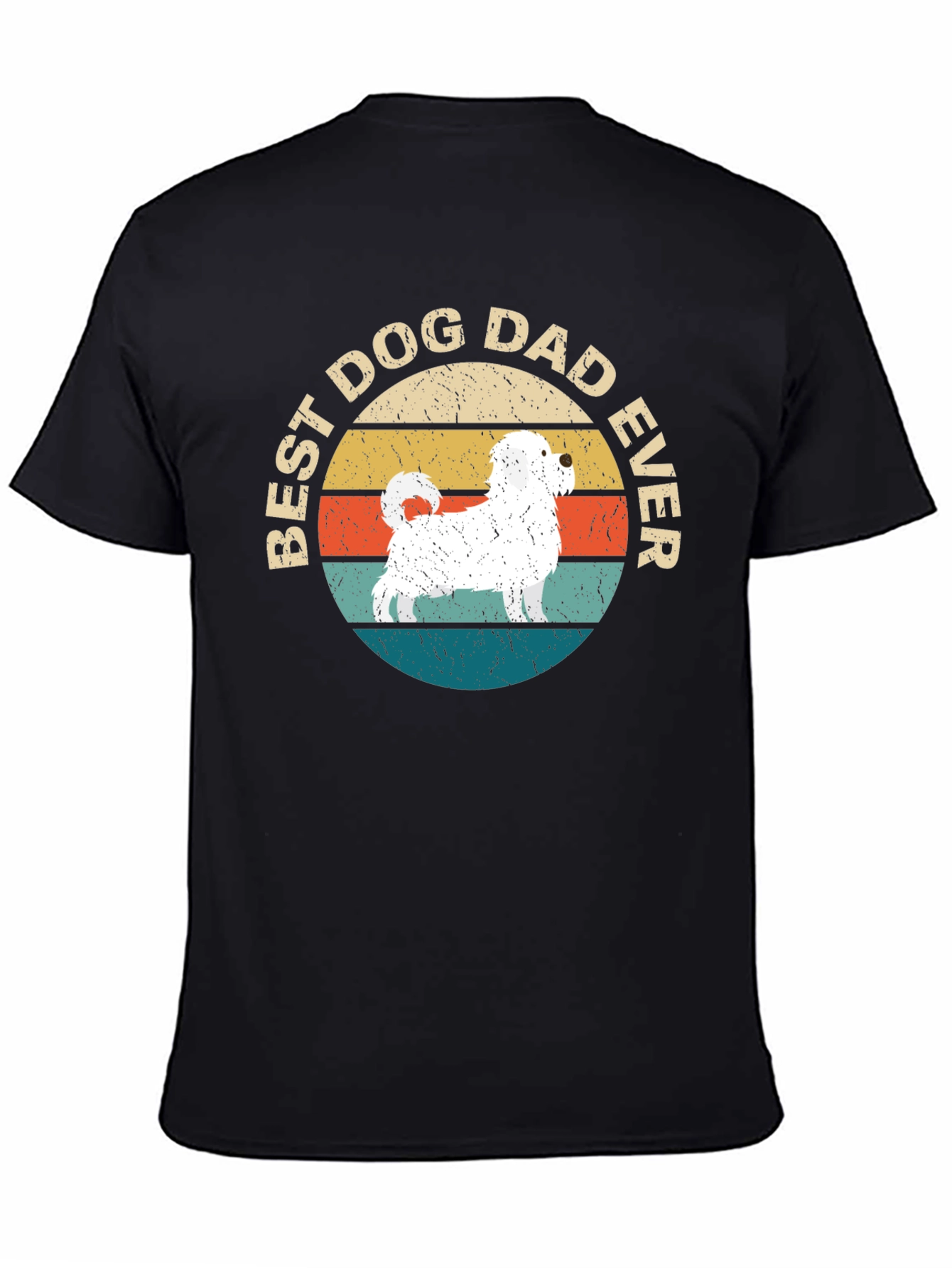 Best Dog Dad Ever T-Shirt - Cute Dog Graphic Tee