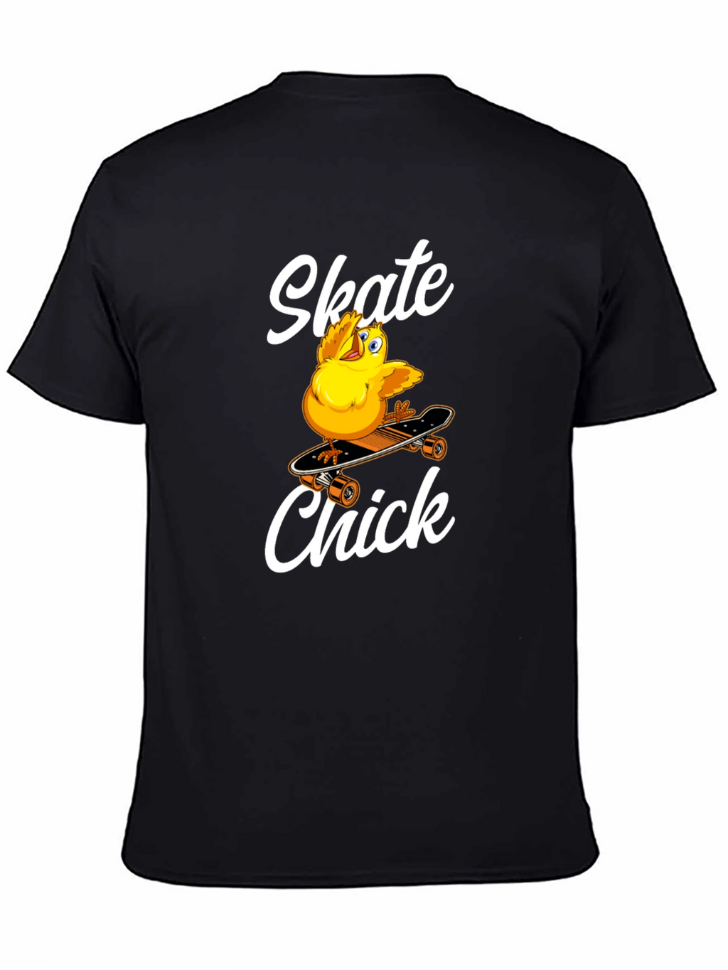 Skate Chick Graphic T-Shirt - Cool & Comfy