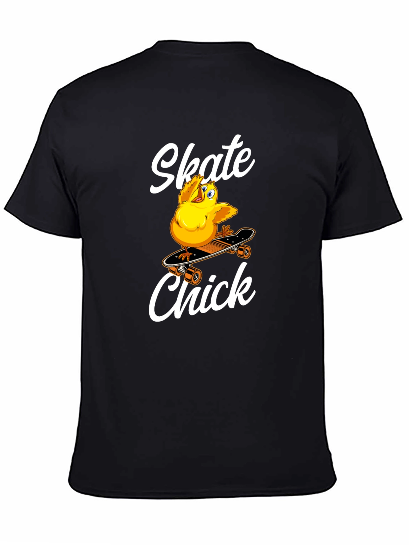 Skate Chick Graphic T-Shirt - Cool & Comfy