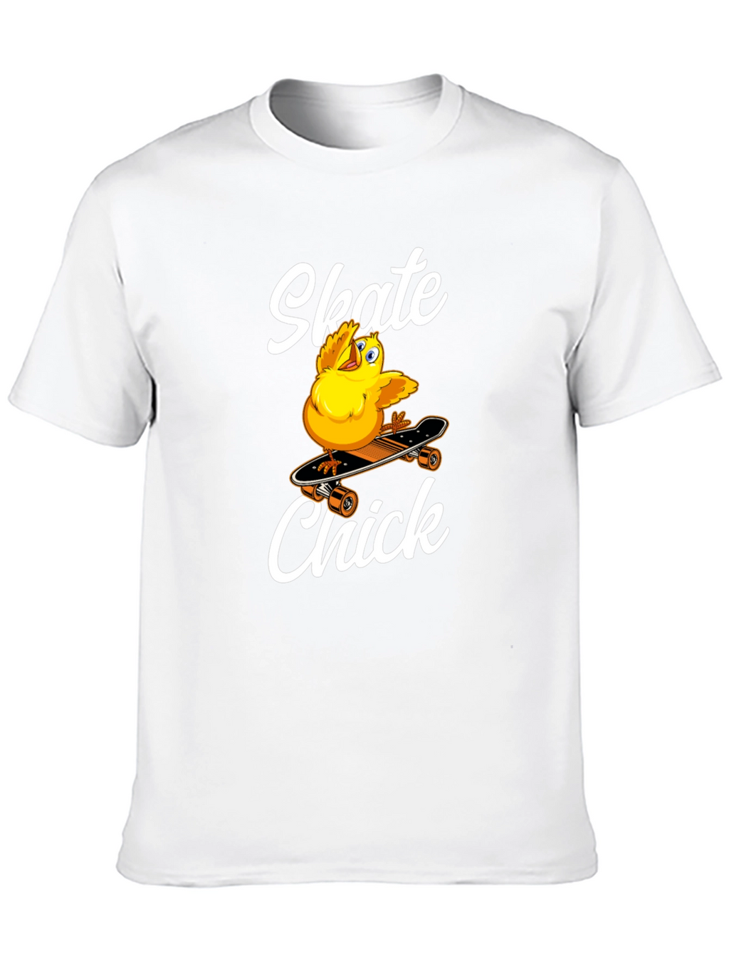 Skate Chick Graphic T-Shirt - Cool & Comfy