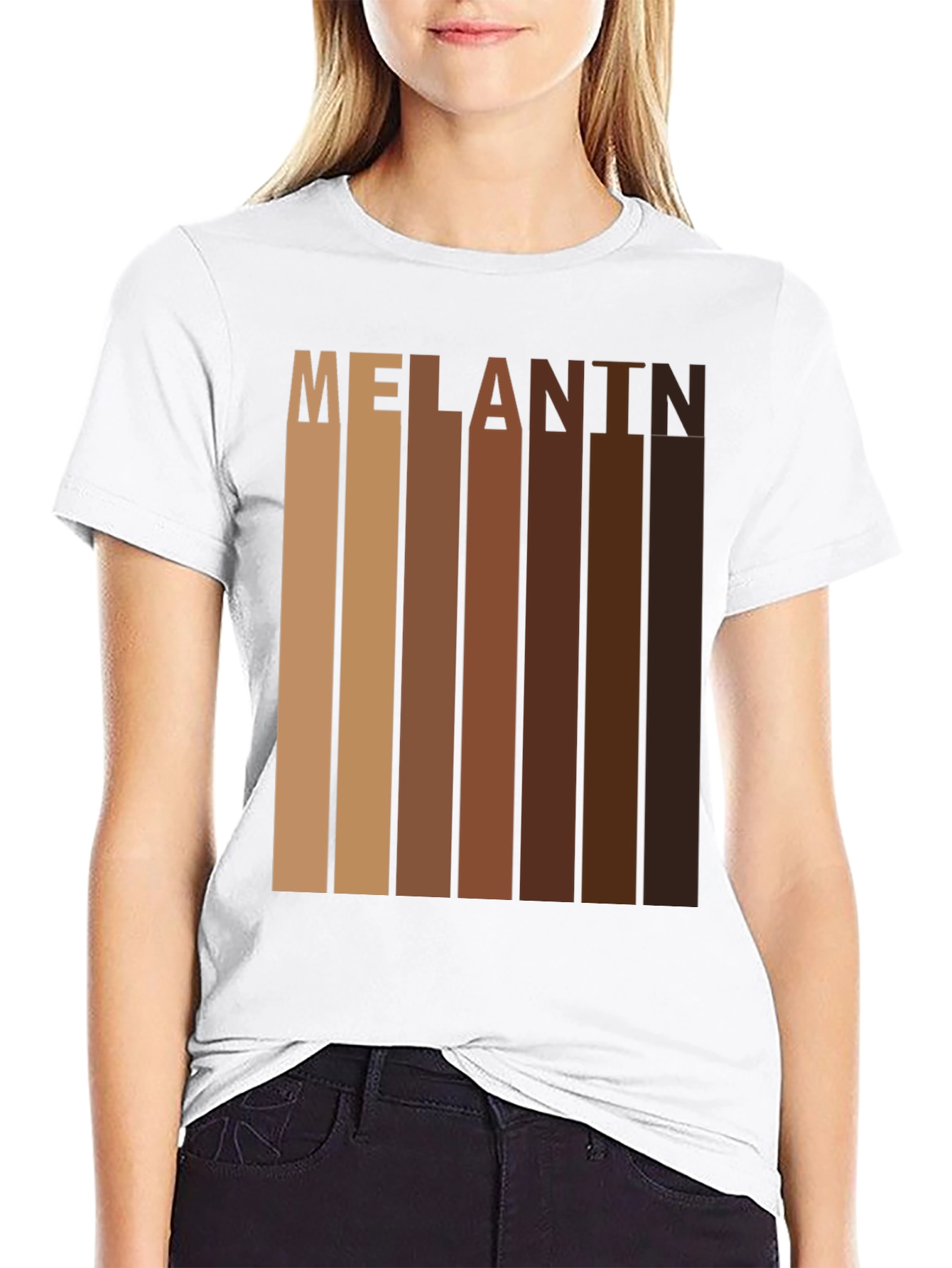 Melanin Pride T-Shirt - Diverse Skin Tones