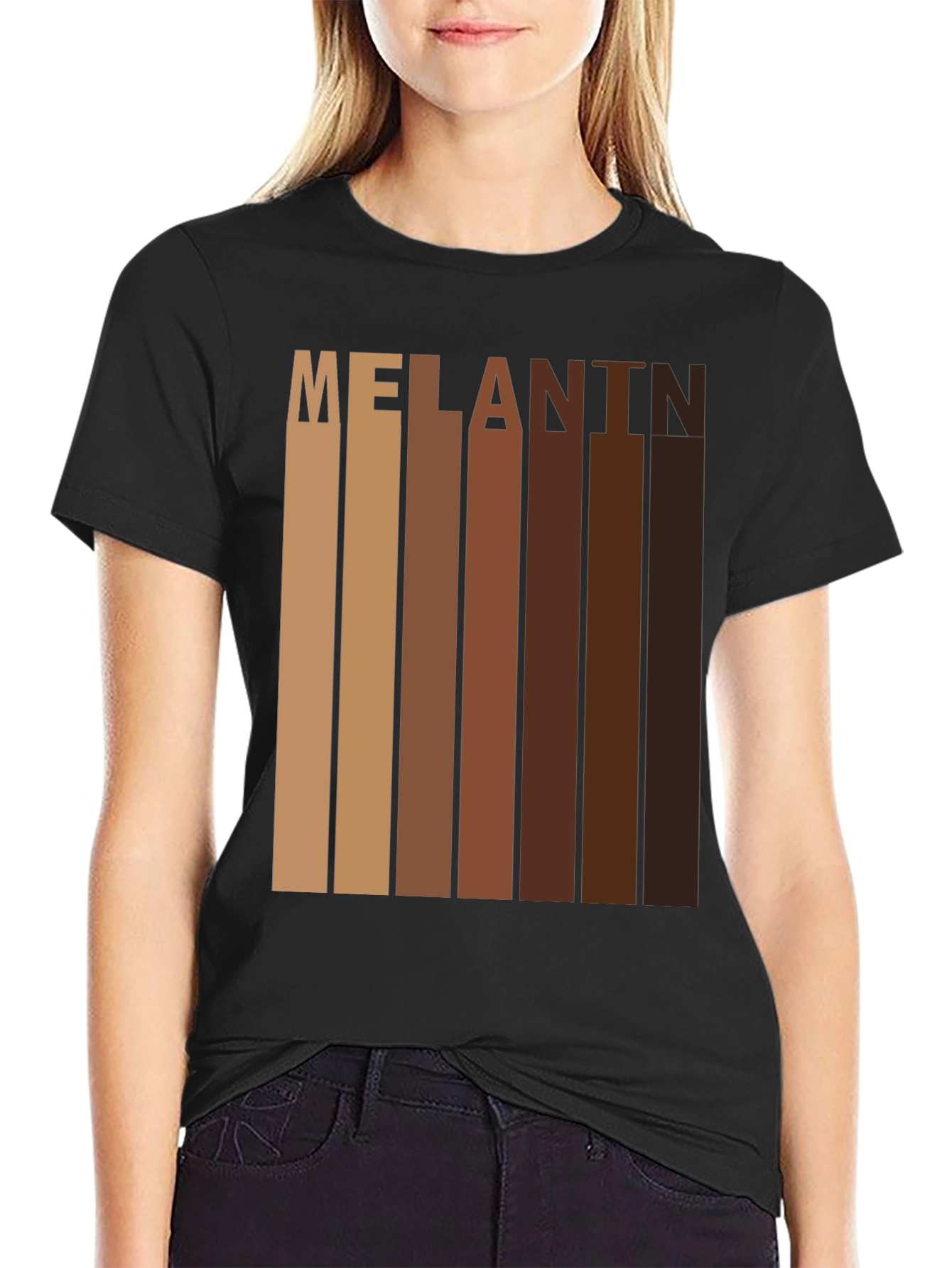 Melanin Pride T-Shirt - Diverse Skin Tones