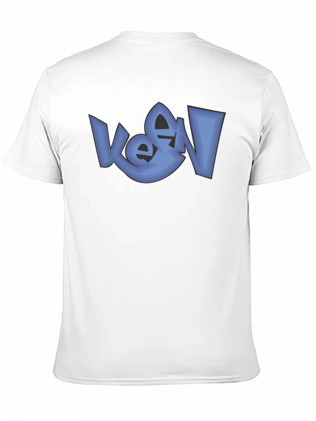Modern Graphic Tee - Blue Urban Design