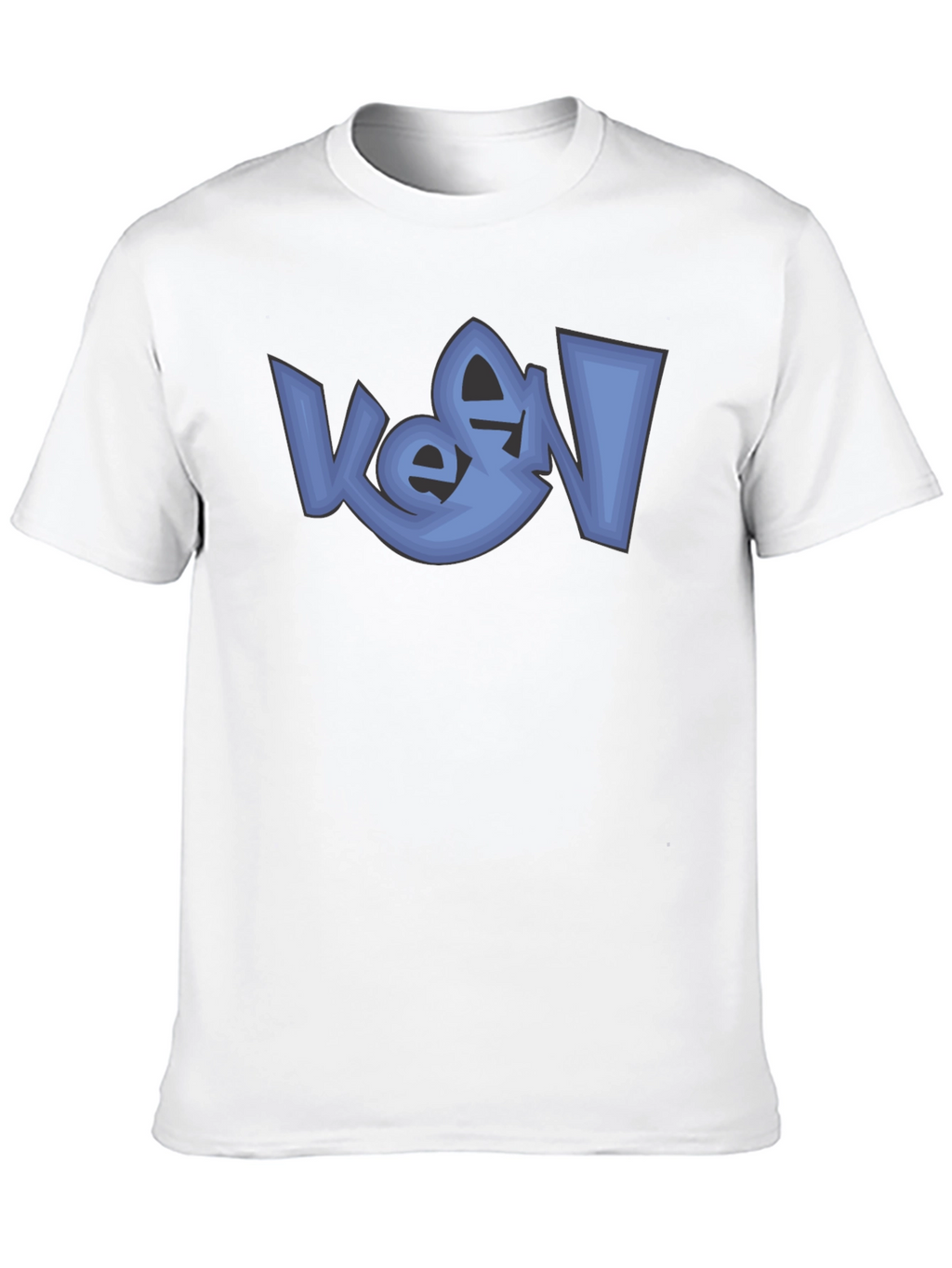 Modern Graphic Tee - Blue Urban Design