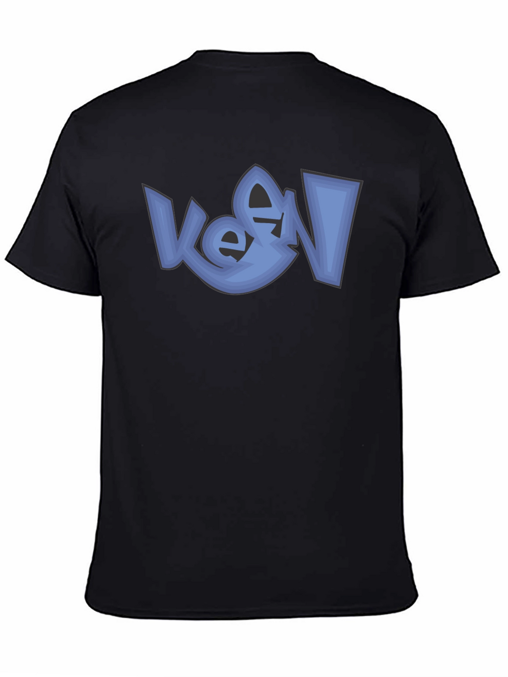 Modern Graphic Tee - Blue Urban Design
