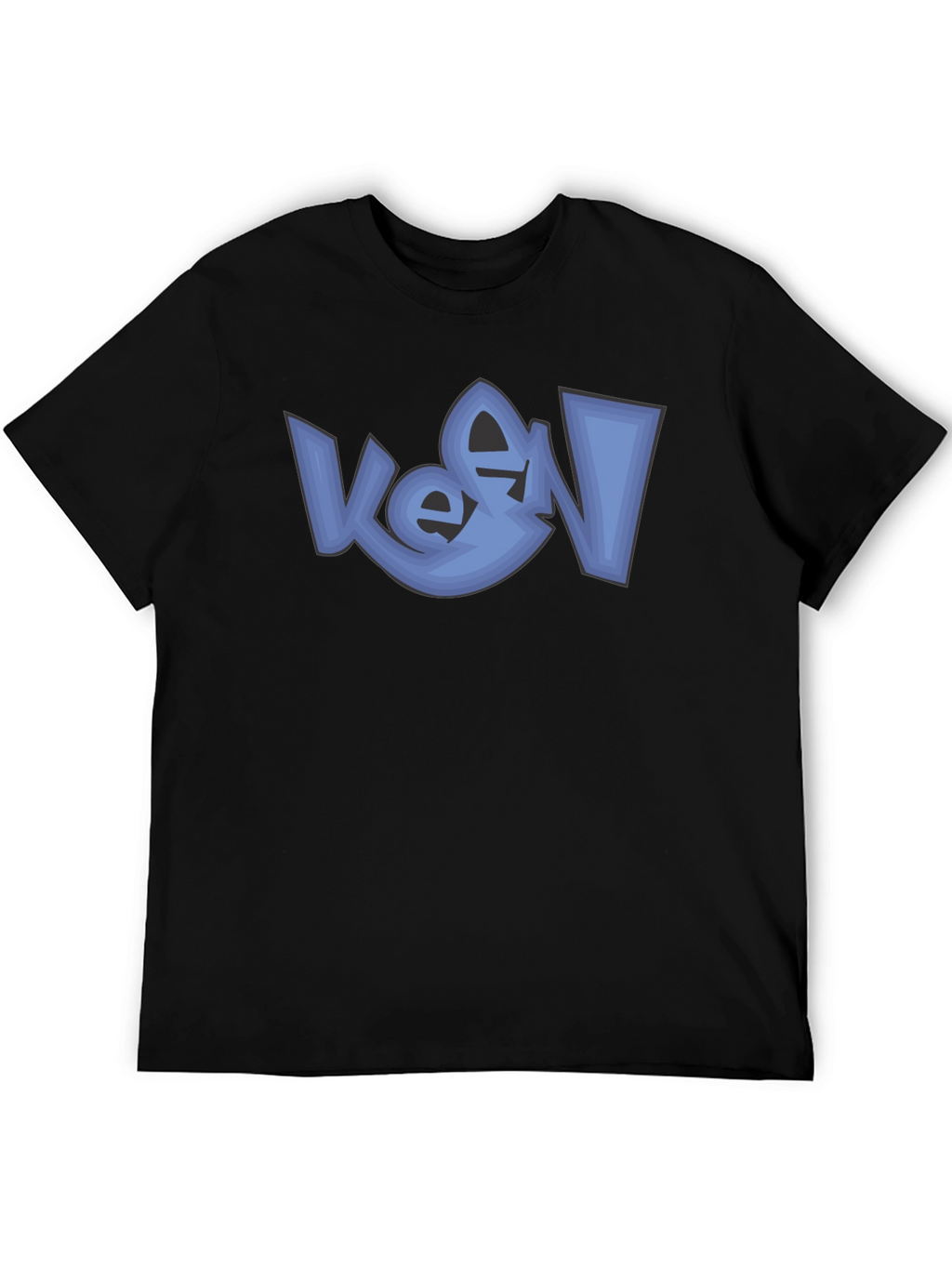 Modern Graphic Tee - Blue Urban Design