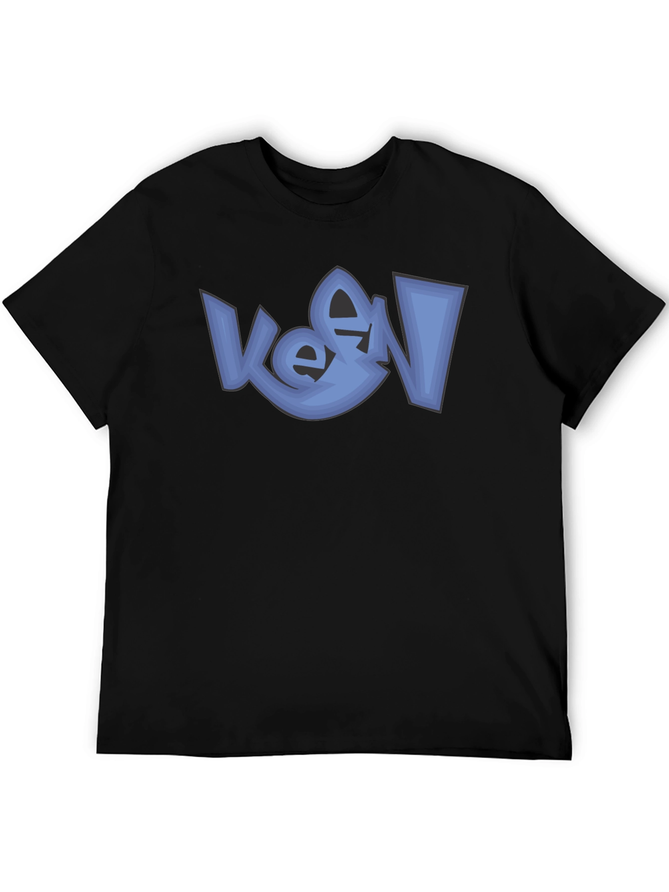Modern Graphic Tee - Blue Urban Design