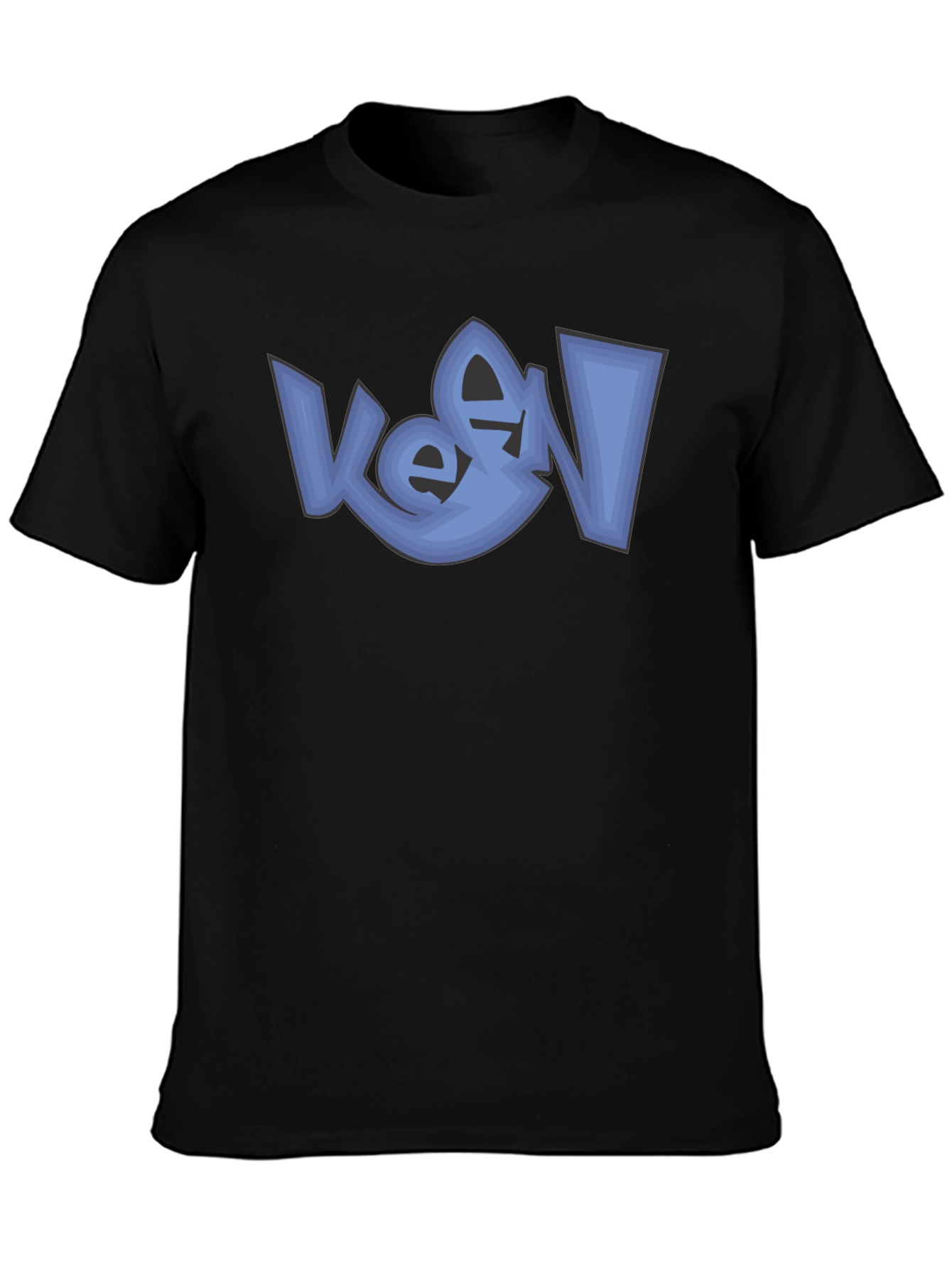 Modern Graphic Tee - Blue Urban Design